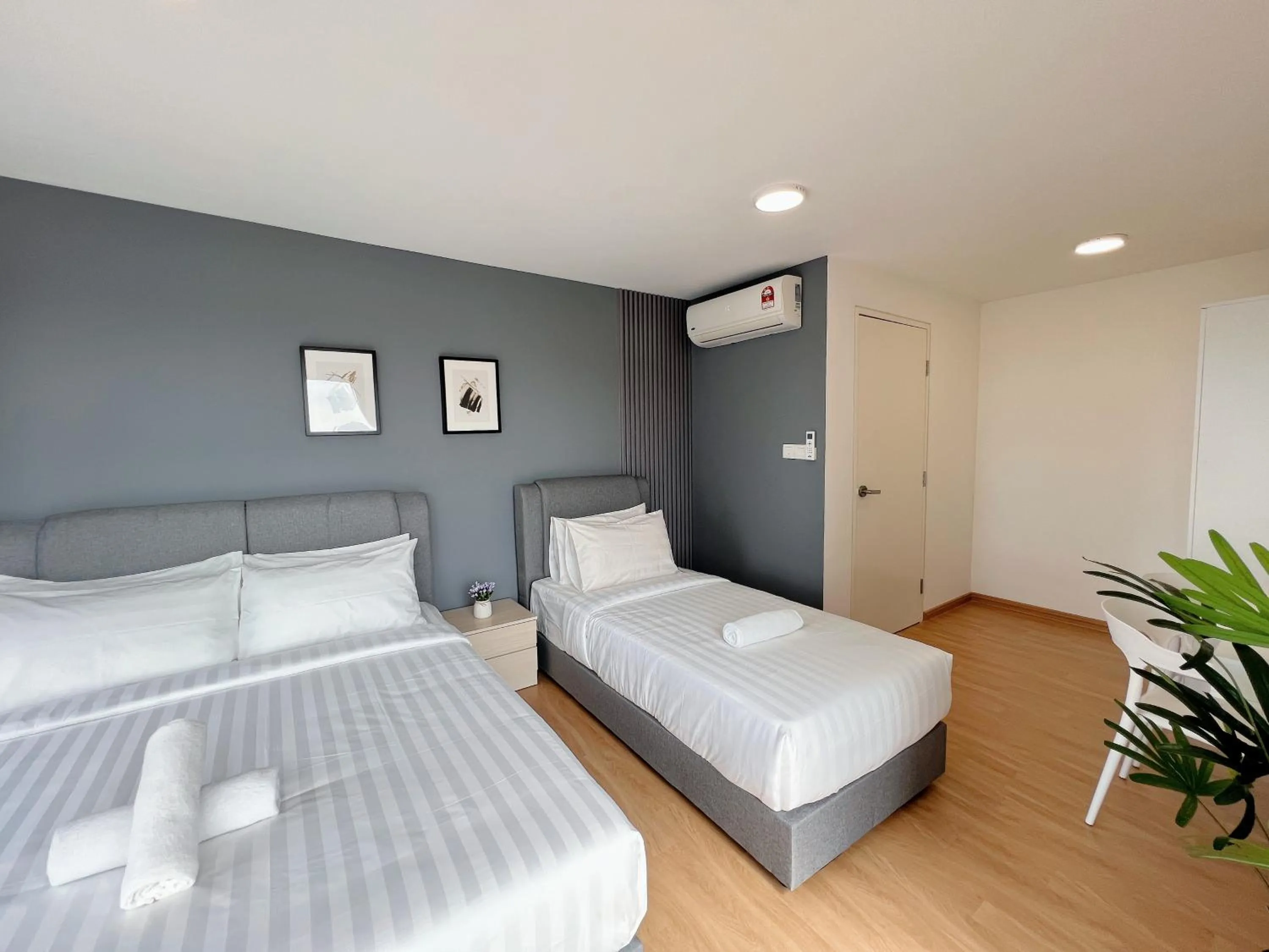 Bed in Ekocheras Suite by MOKA at CHERAS