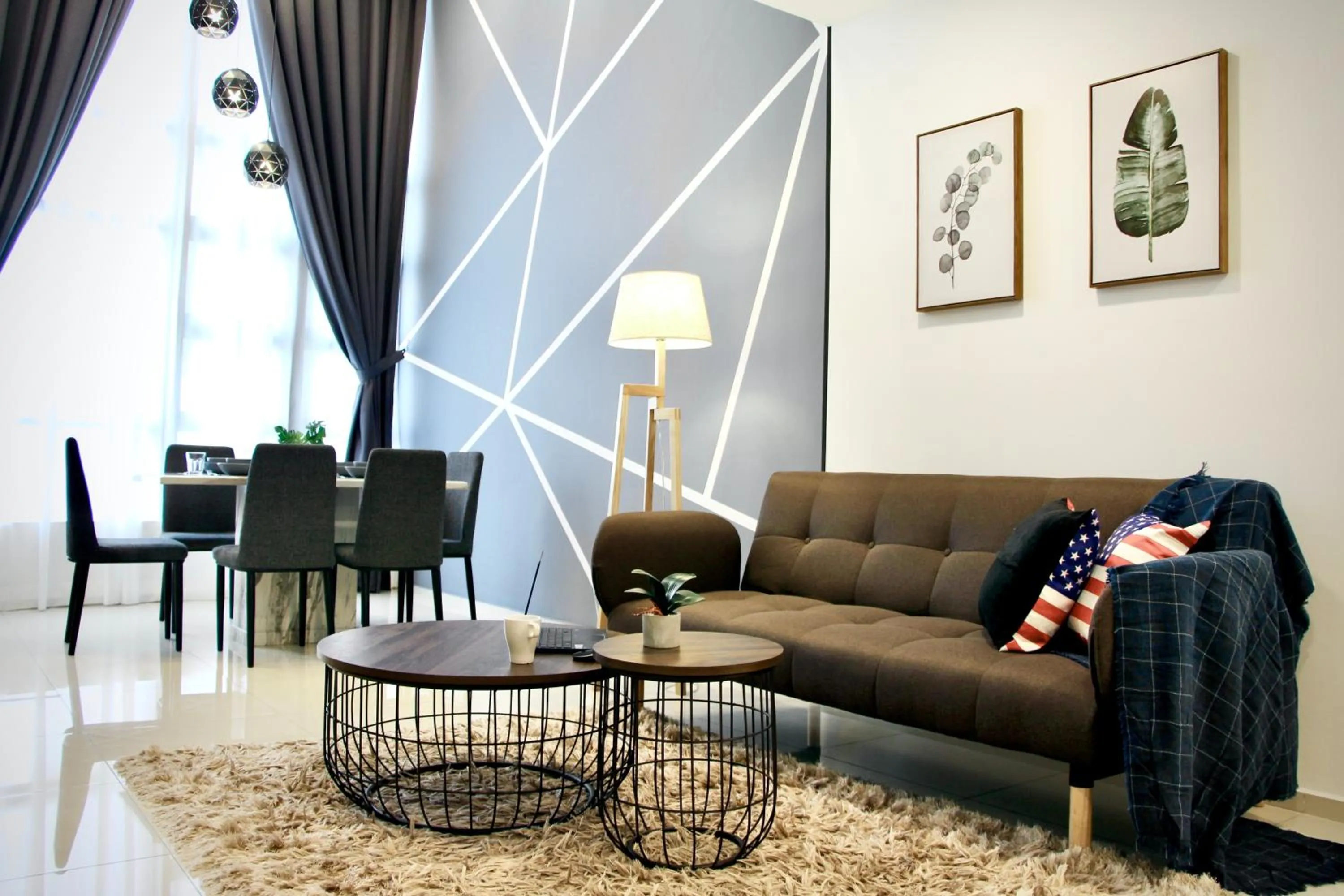 Living room in Ekocheras Suite by MOKA at CHERAS