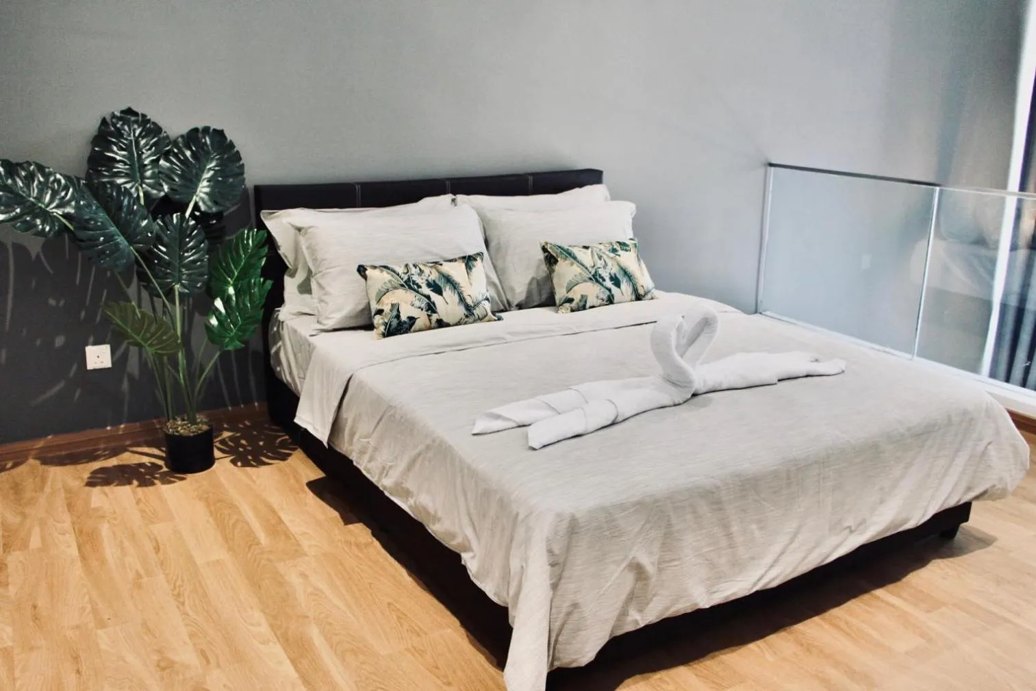 Bed in Ekocheras Suite by MOKA at CHERAS