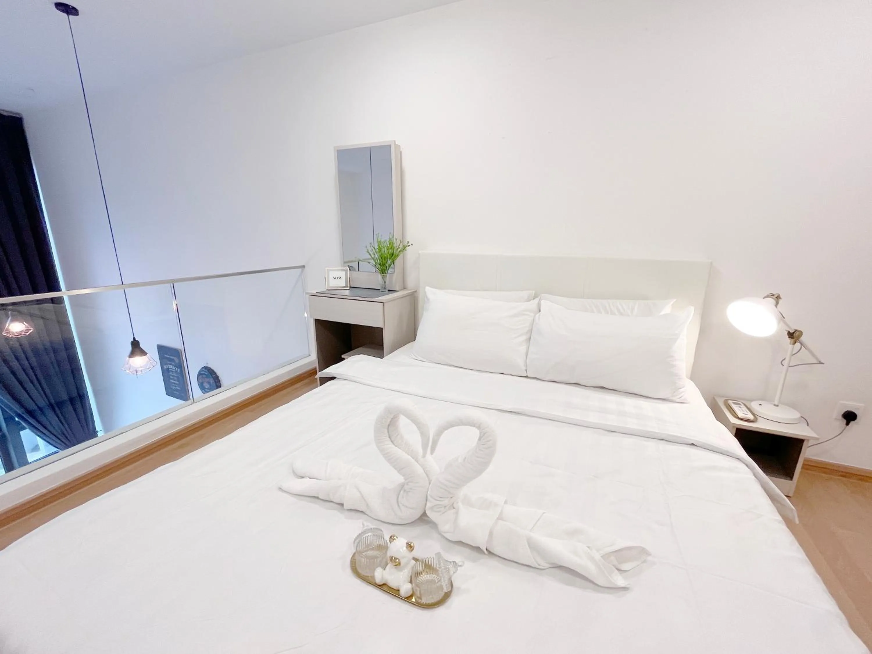 Bed in Ekocheras Suite by MOKA at CHERAS