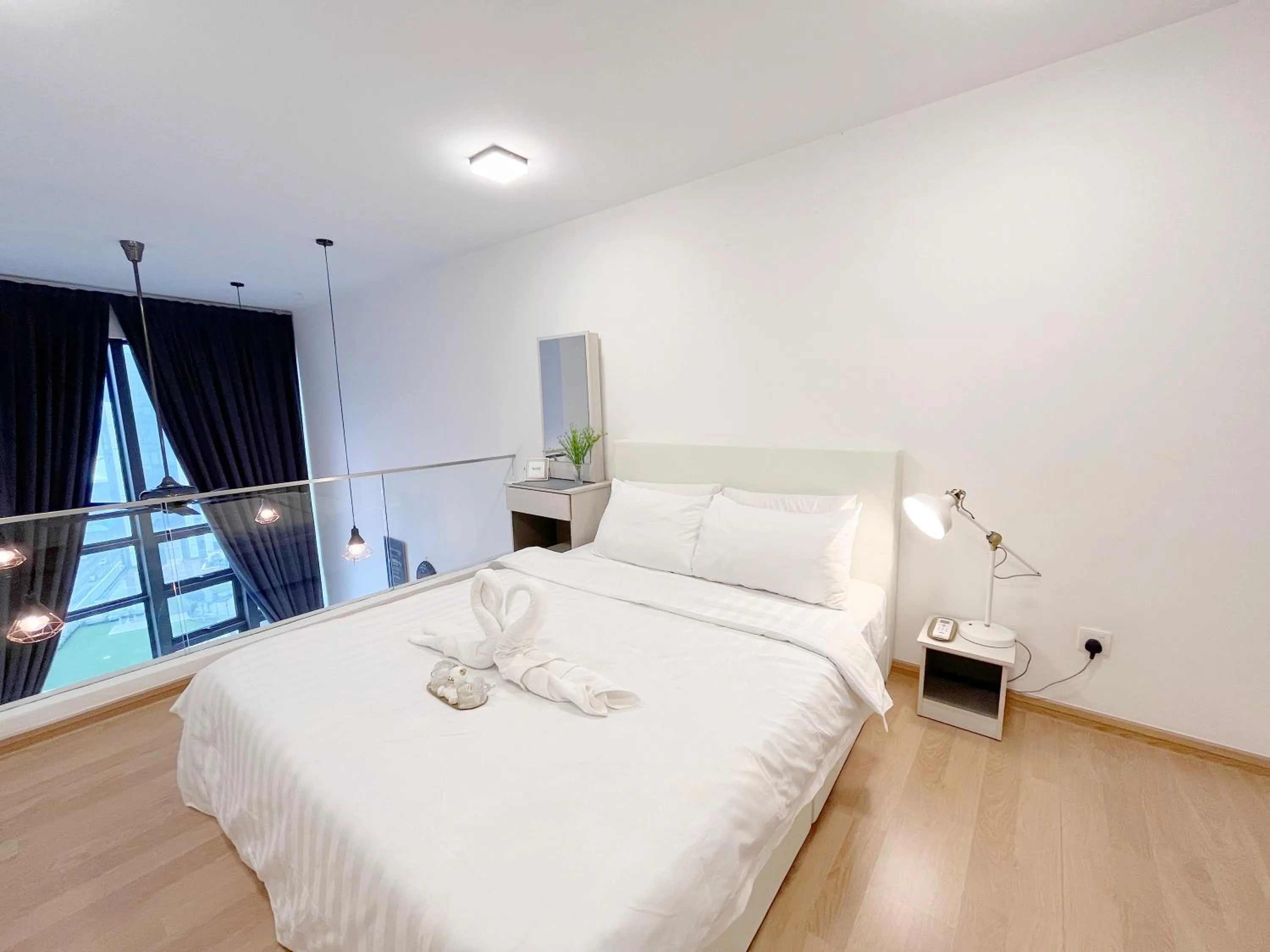 Bed in Ekocheras Suite by MOKA at CHERAS