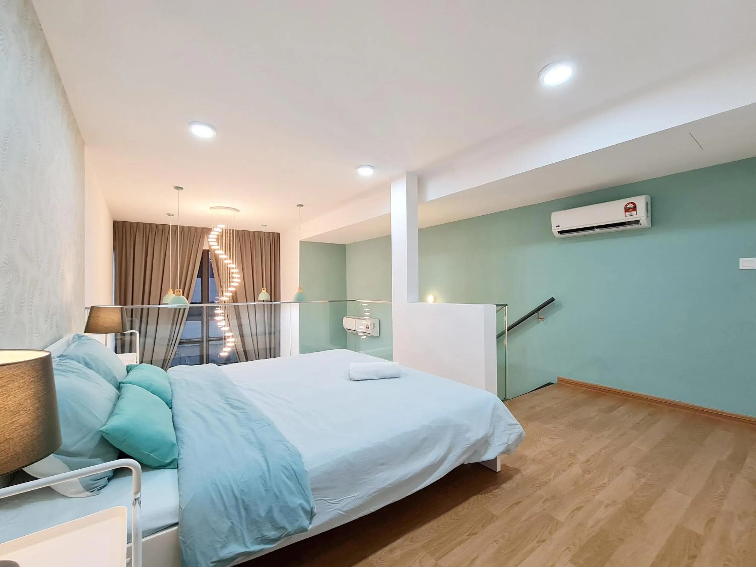 Bed in Ekocheras Suite by MOKA at CHERAS