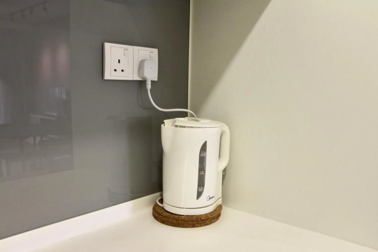 Kitchen or kitchenette in Ekocheras Suite by MOKA at CHERAS