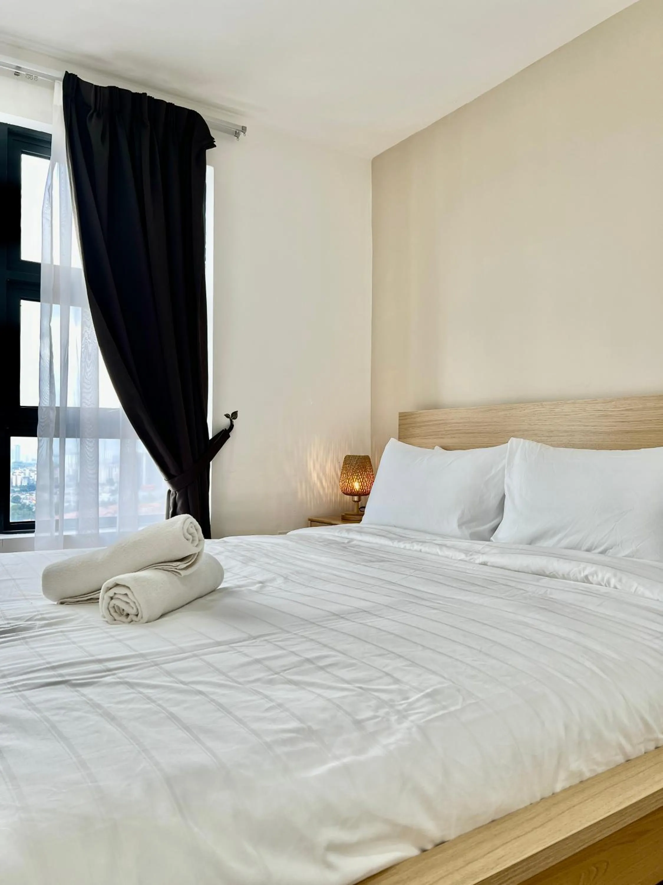 Bed in Ekocheras Suite by MOKA at CHERAS