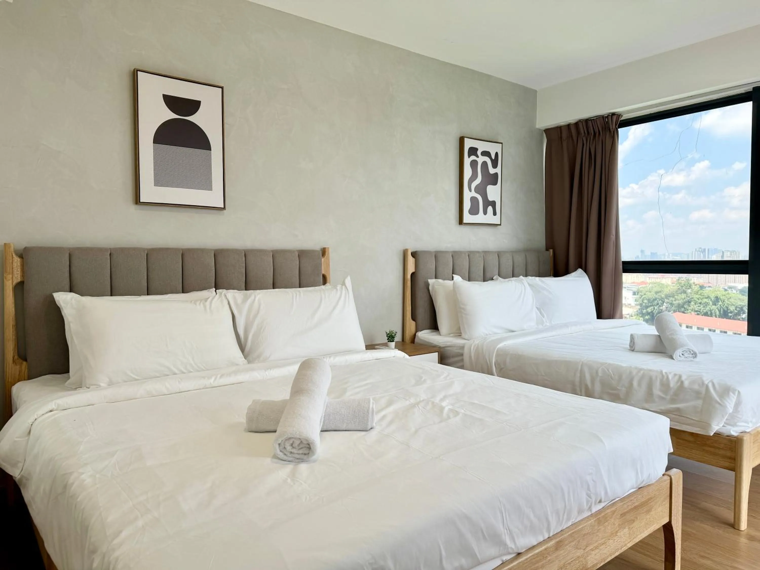 Bed in Ekocheras Suite by MOKA at CHERAS