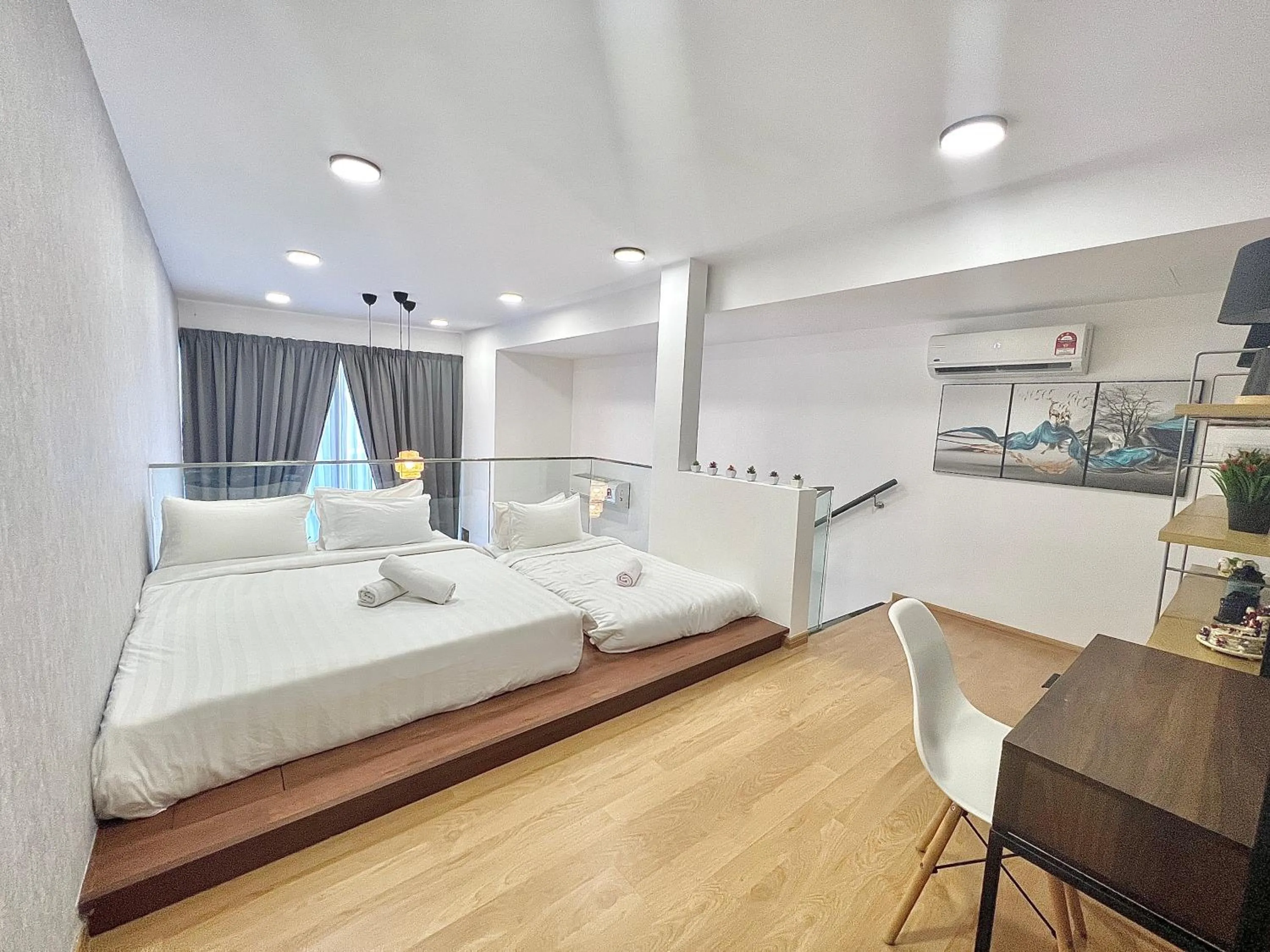 Bed in Ekocheras Suite by MOKA at CHERAS