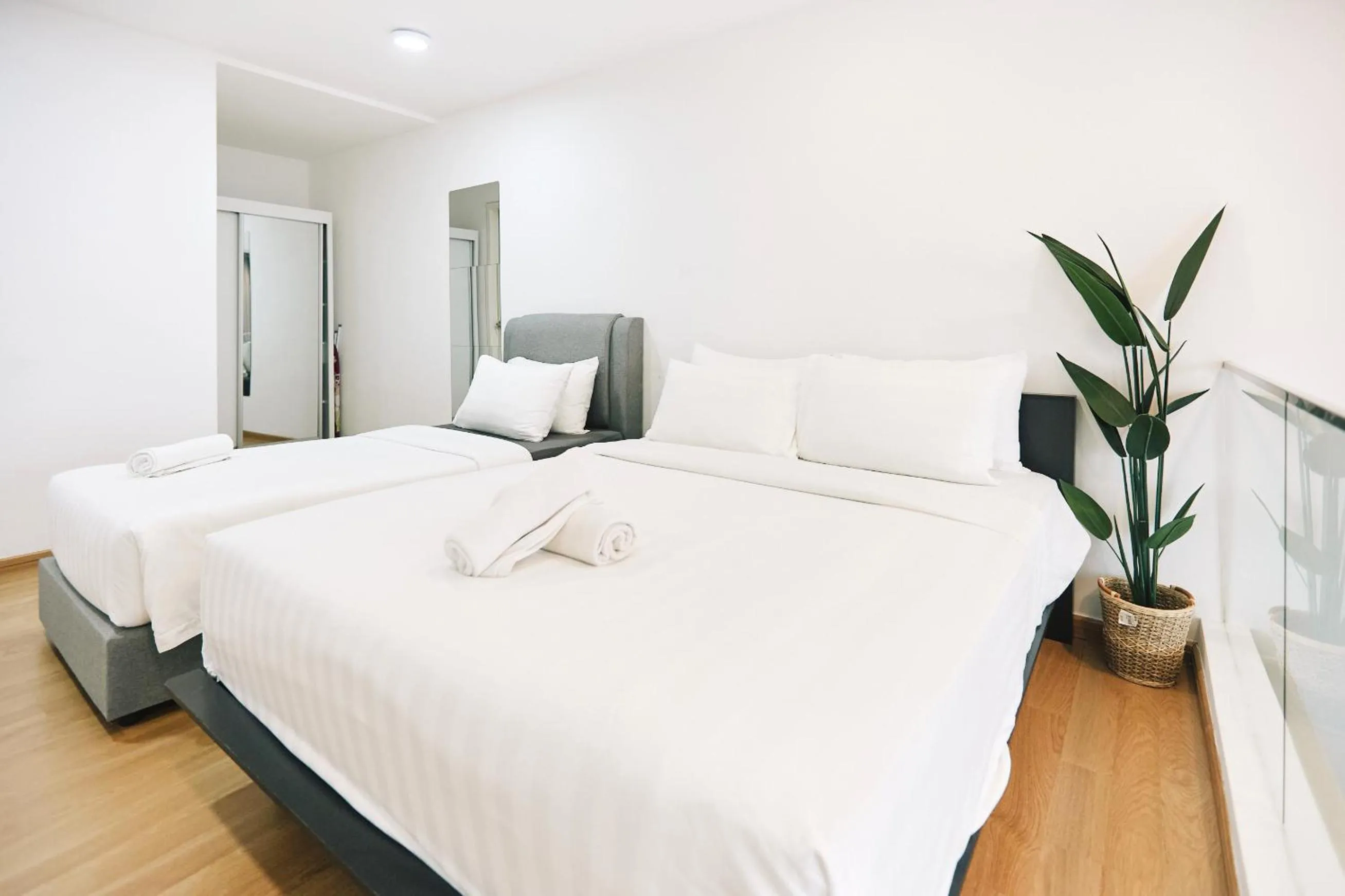 Bed in Ekocheras Suite by MOKA at CHERAS