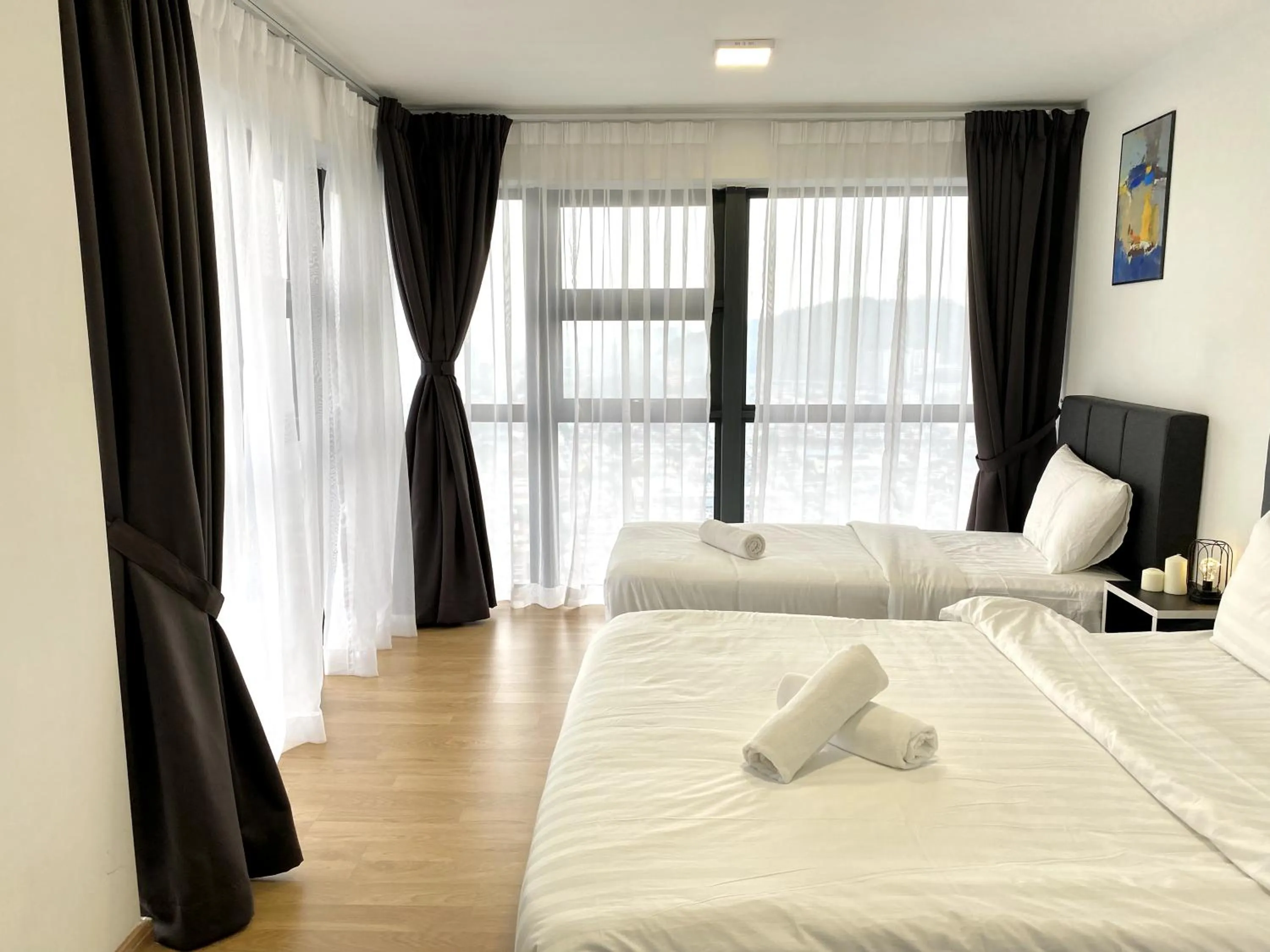 Bedroom, Bed in Ekocheras Suite by MOKA at CHERAS