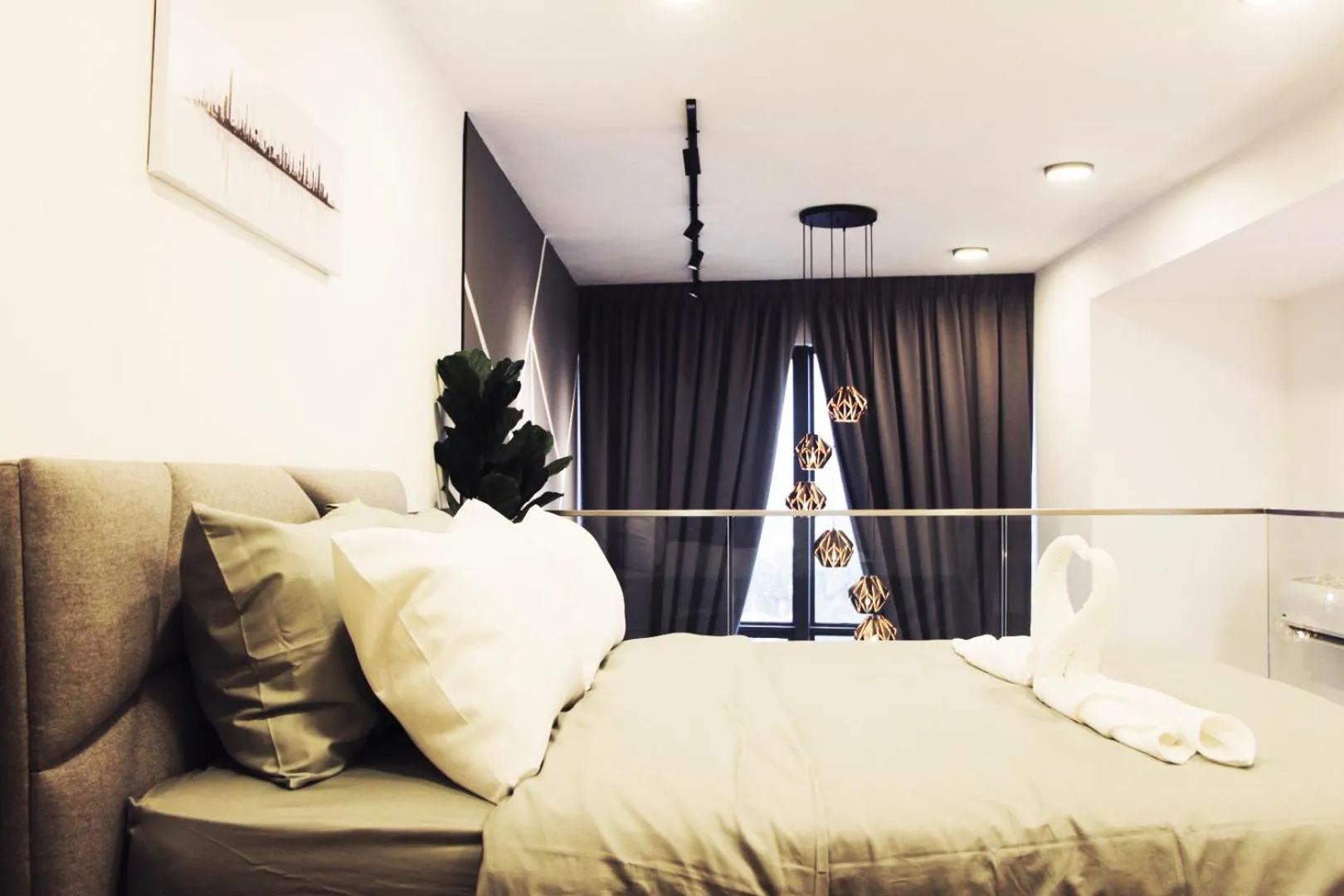 Bed in Ekocheras Suite by MOKA at CHERAS