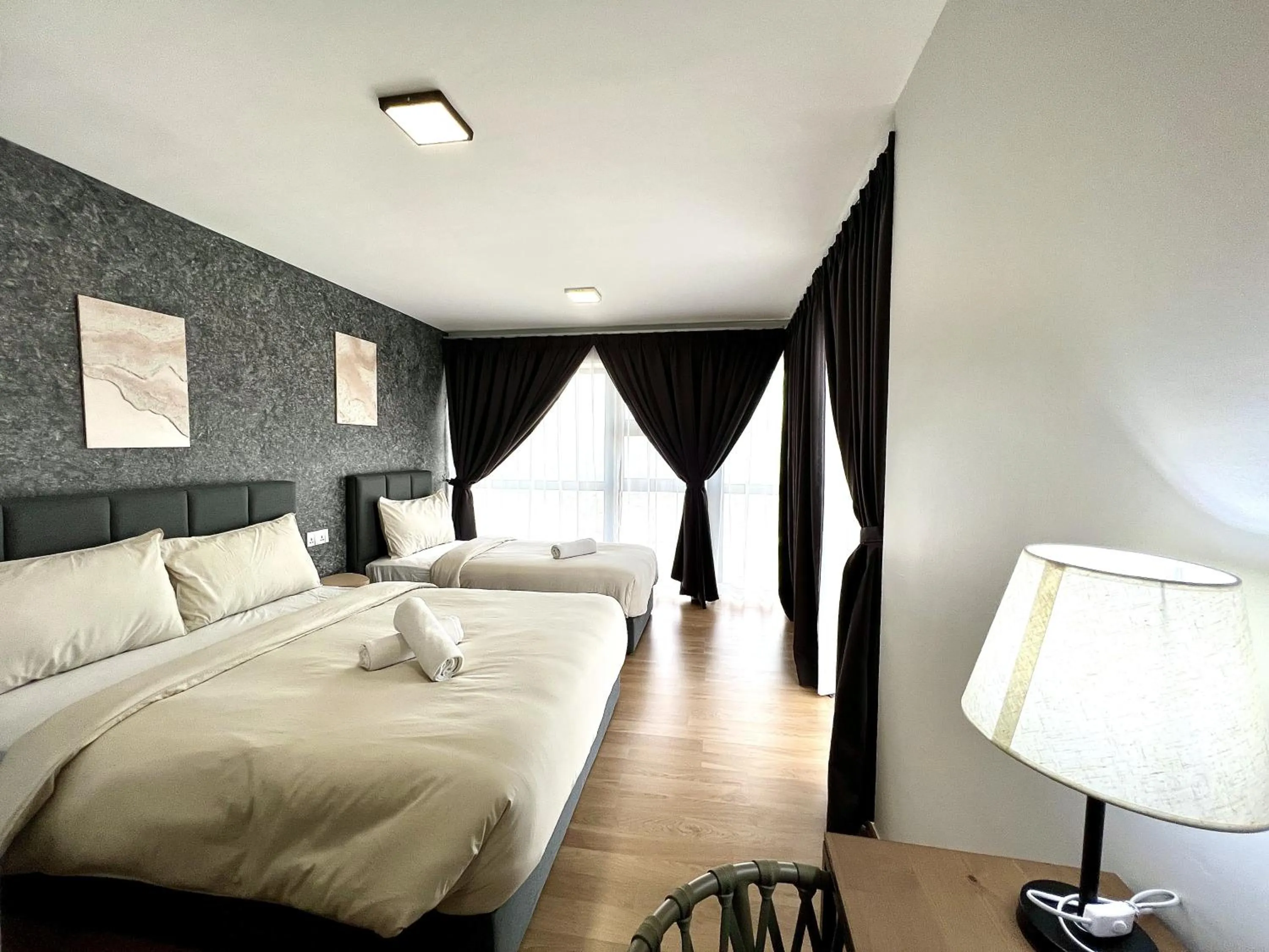 Bed in Ekocheras Suite by MOKA at CHERAS