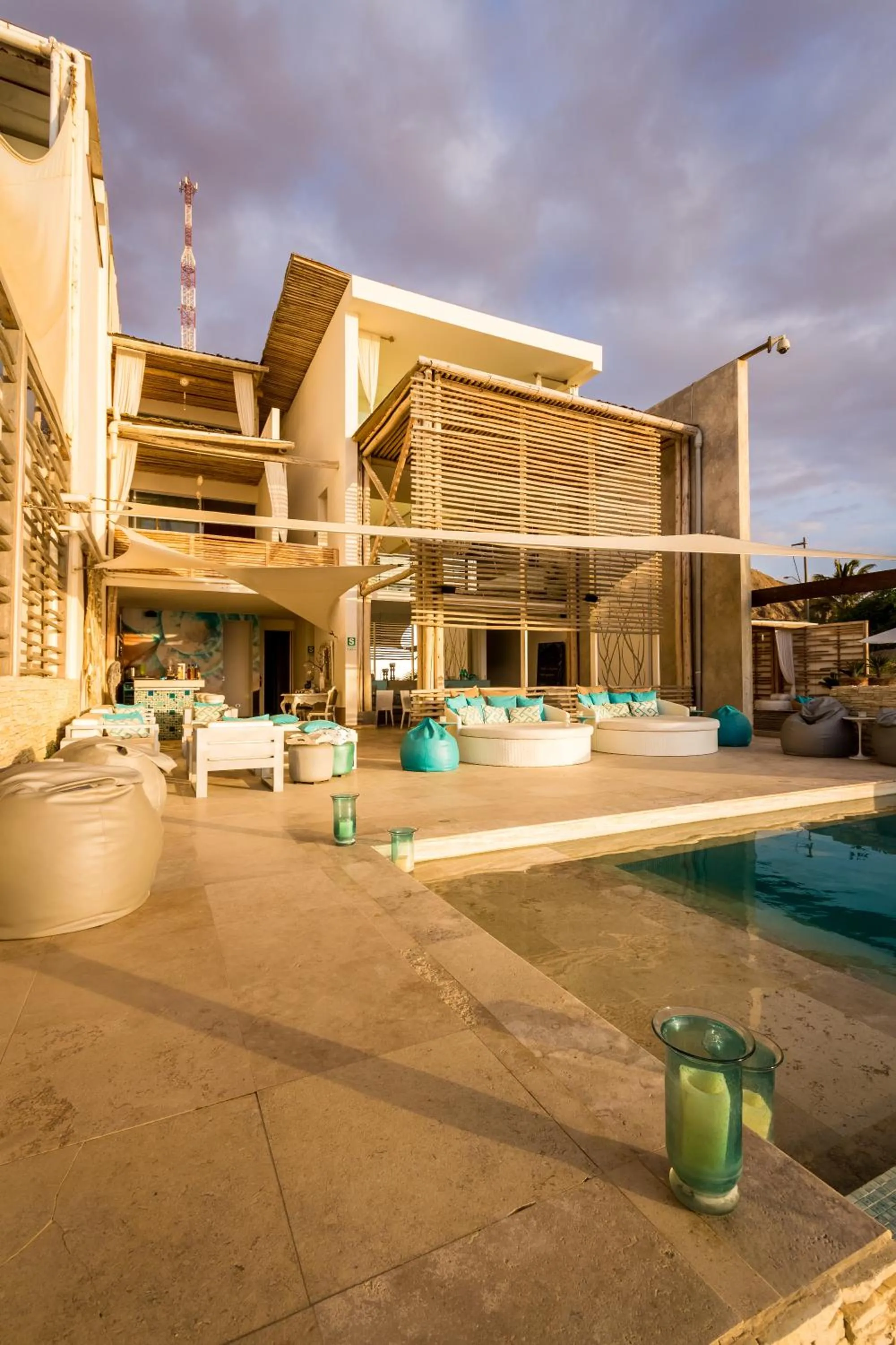 Swimming pool in DCO Suites Lounge & Spa