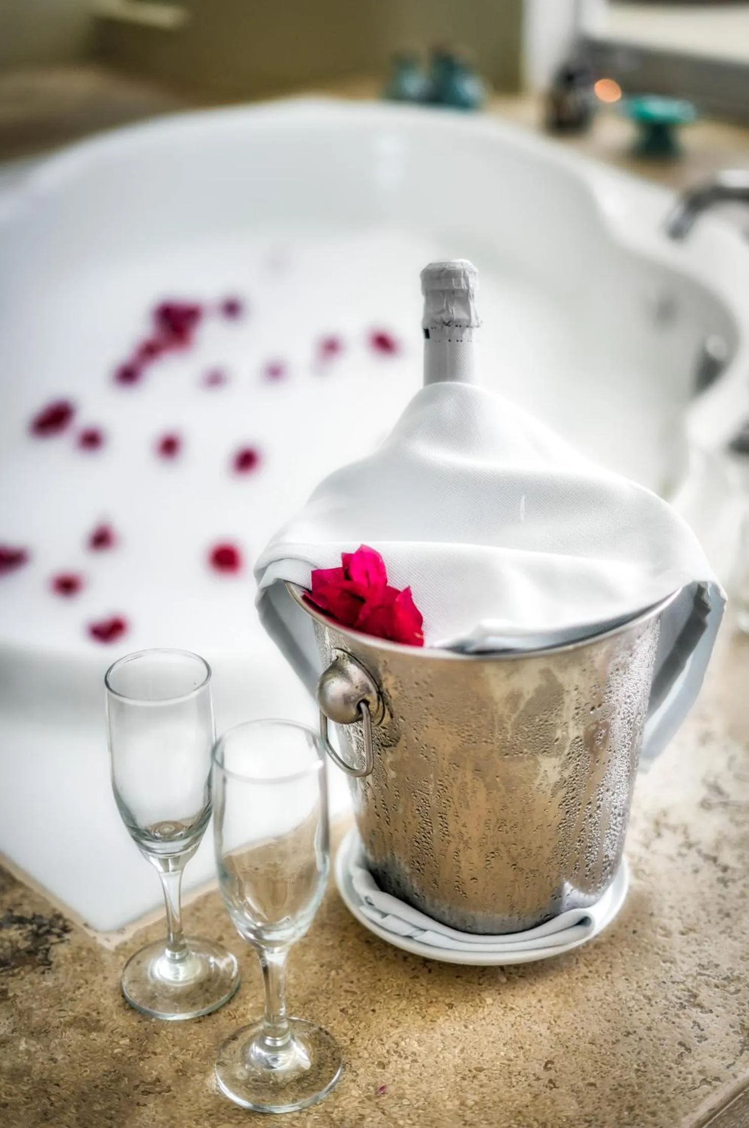 Bedroom in DCO Suites Lounge & Spa