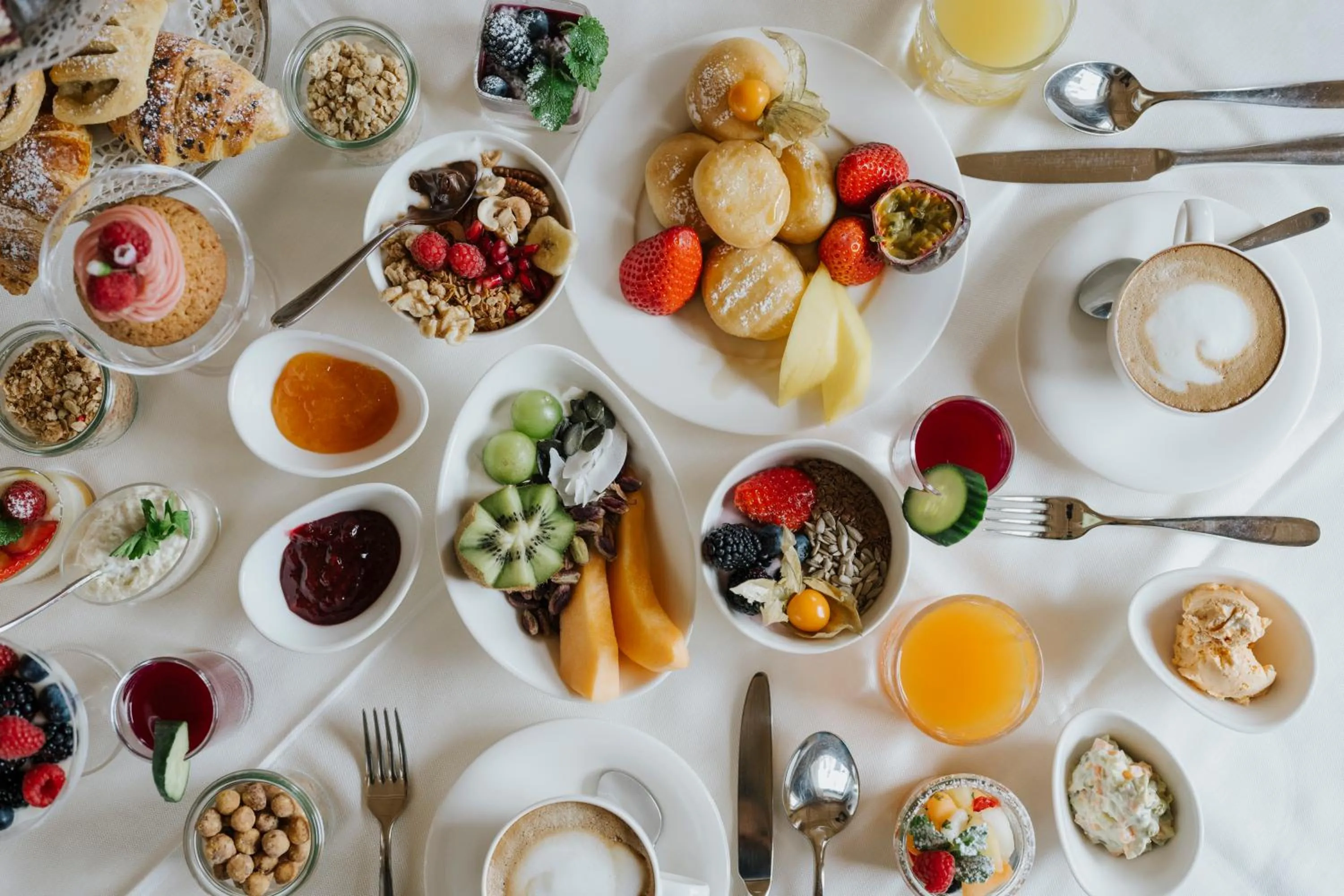 Breakfast in Garni Hotel Platzer