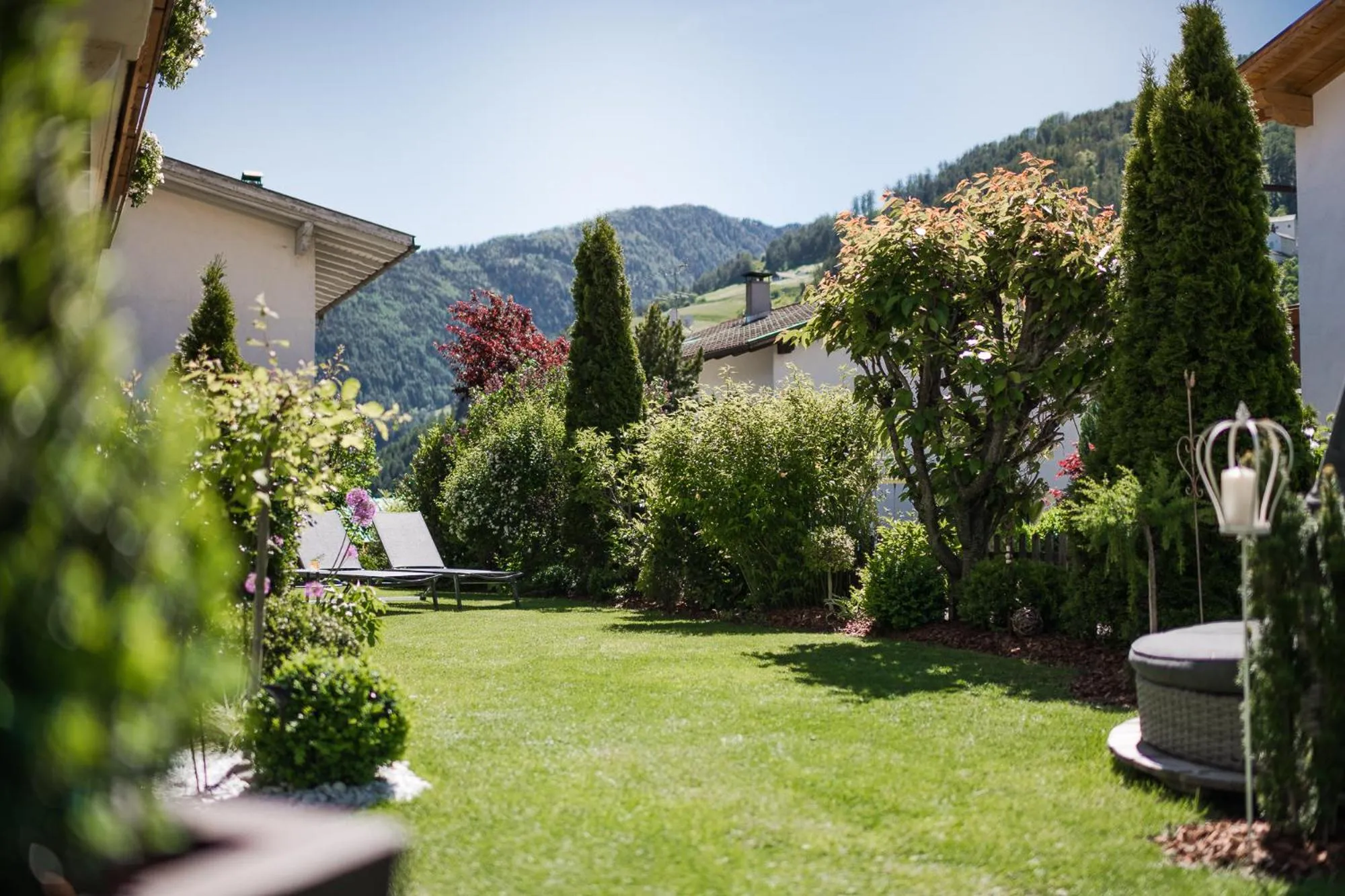 Garden in Garni Hotel Platzer