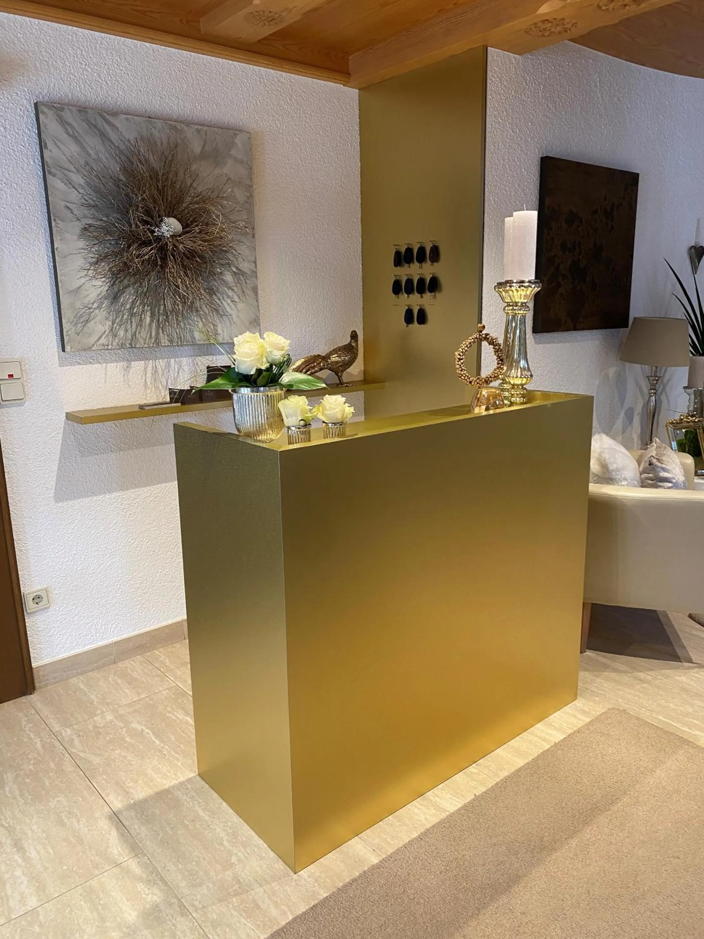 Lobby or reception in Garni Hotel Platzer