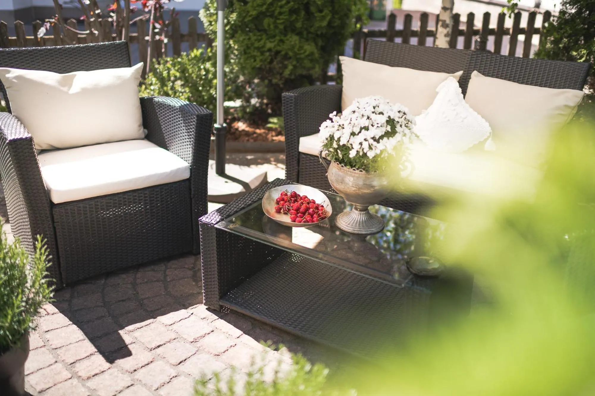 Garden in Garni Hotel Platzer