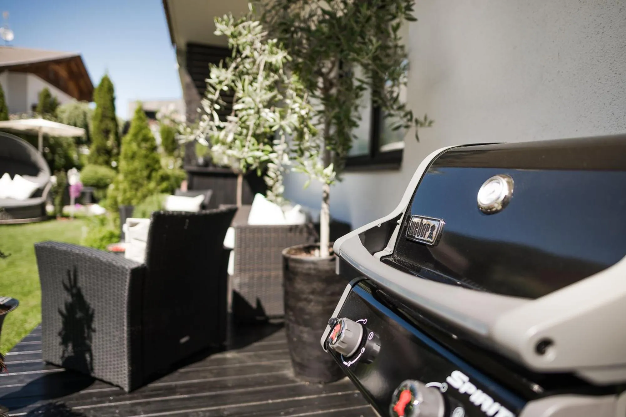 BBQ facilities in Garni Hotel Platzer