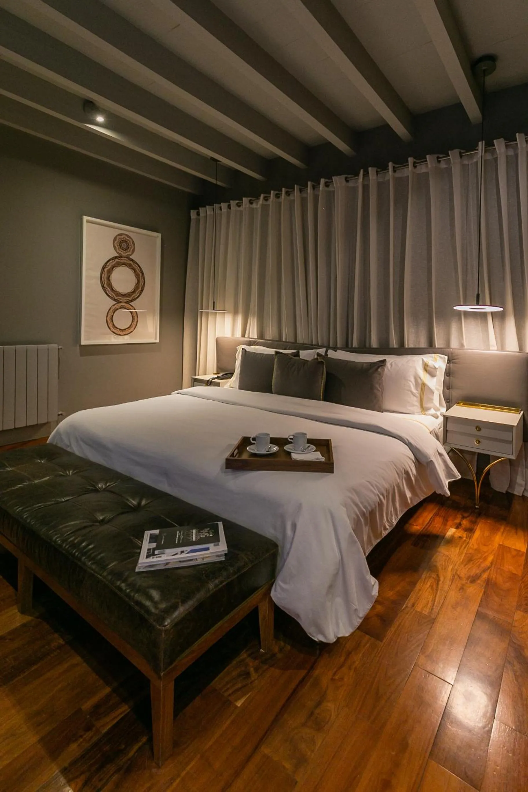 Bed in Dos Casas Hotel & Spa