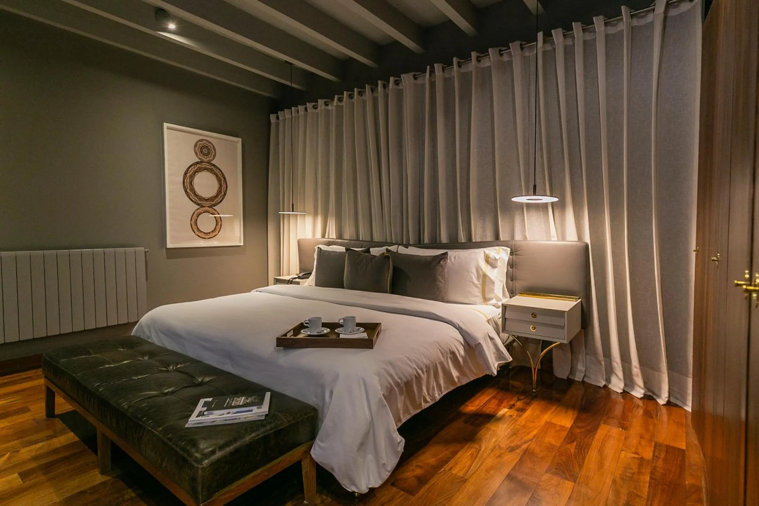 Bed in Dos Casas Hotel & Spa