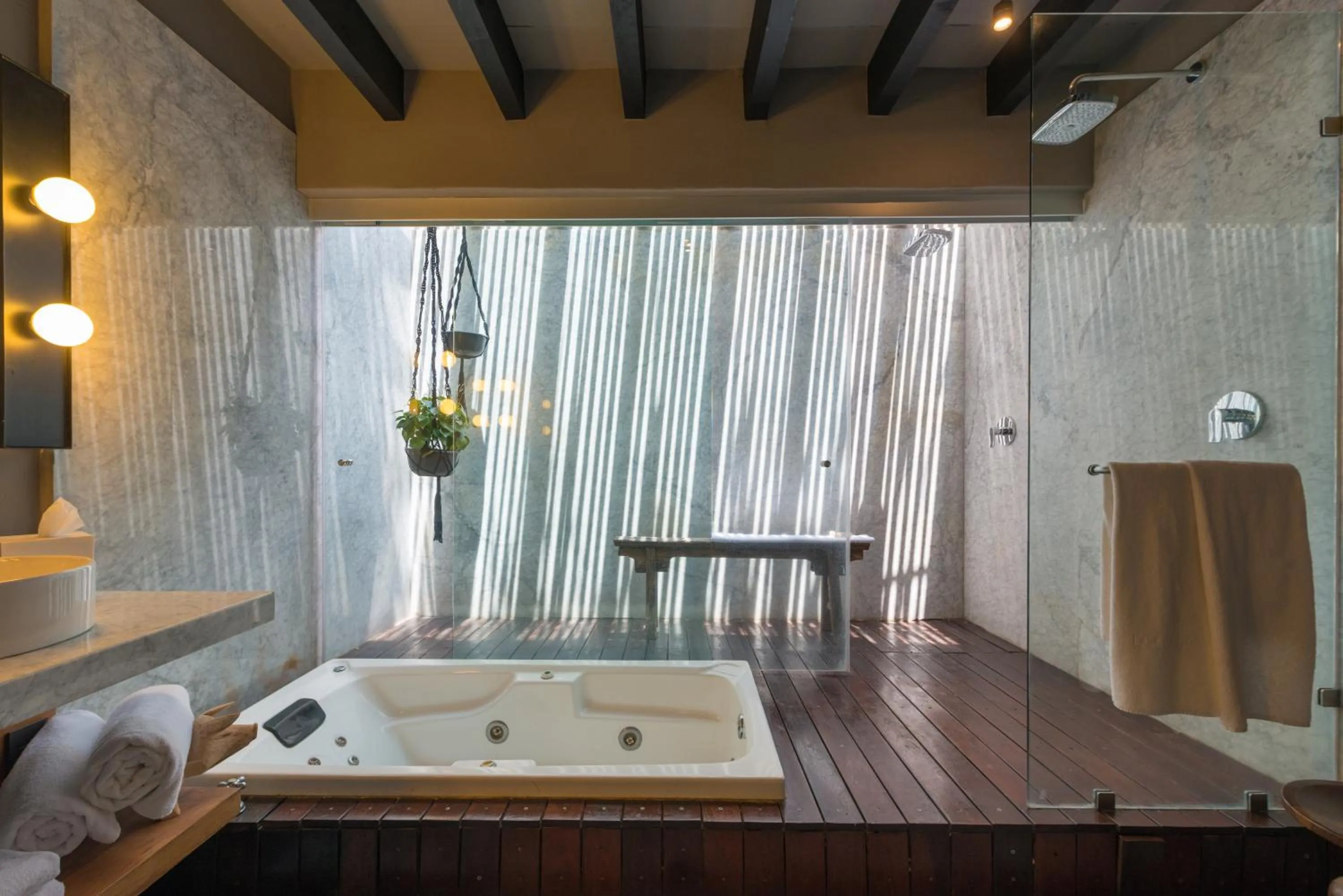 Bathroom in Dos Casas Hotel & Spa