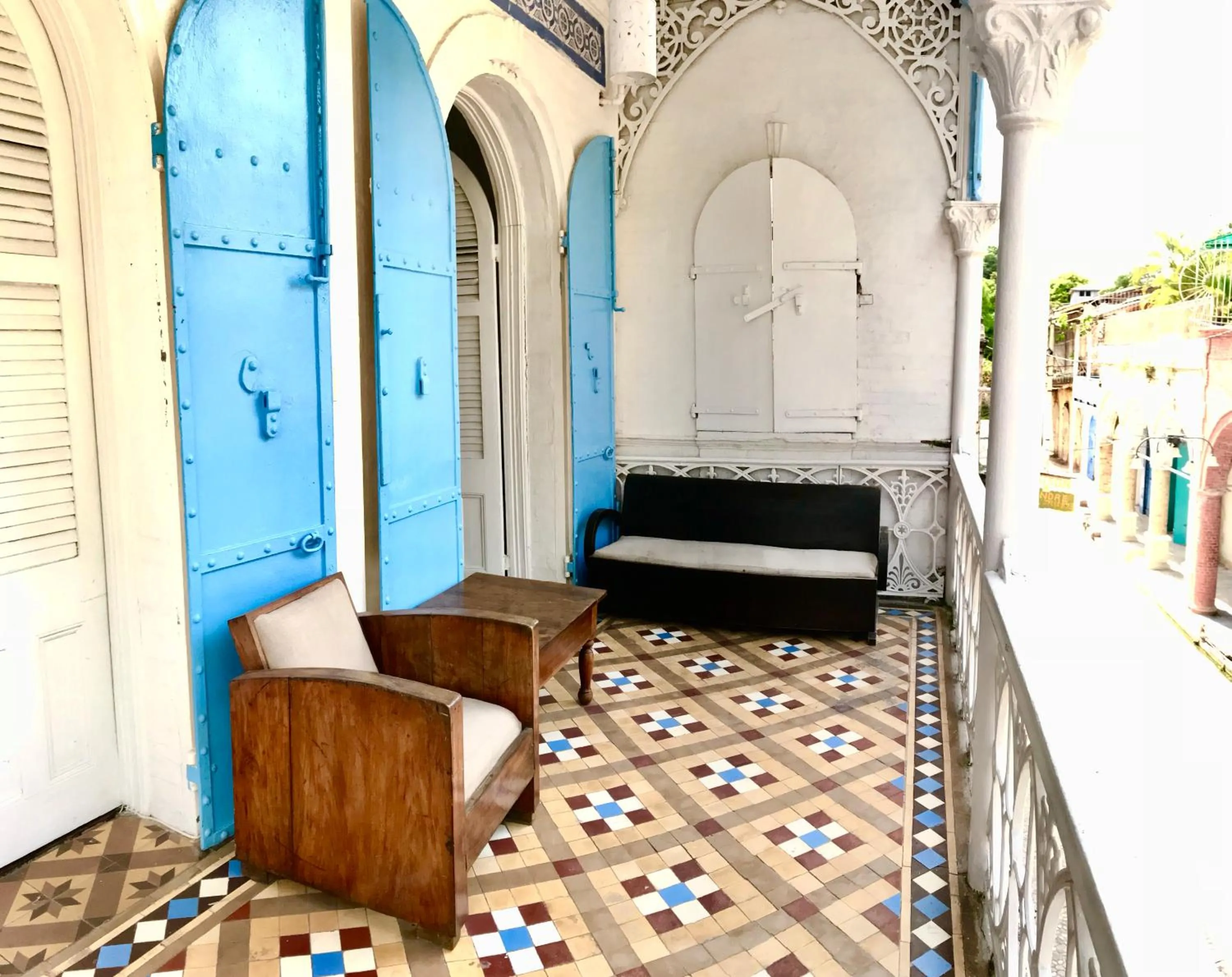 Bed in hotel florita