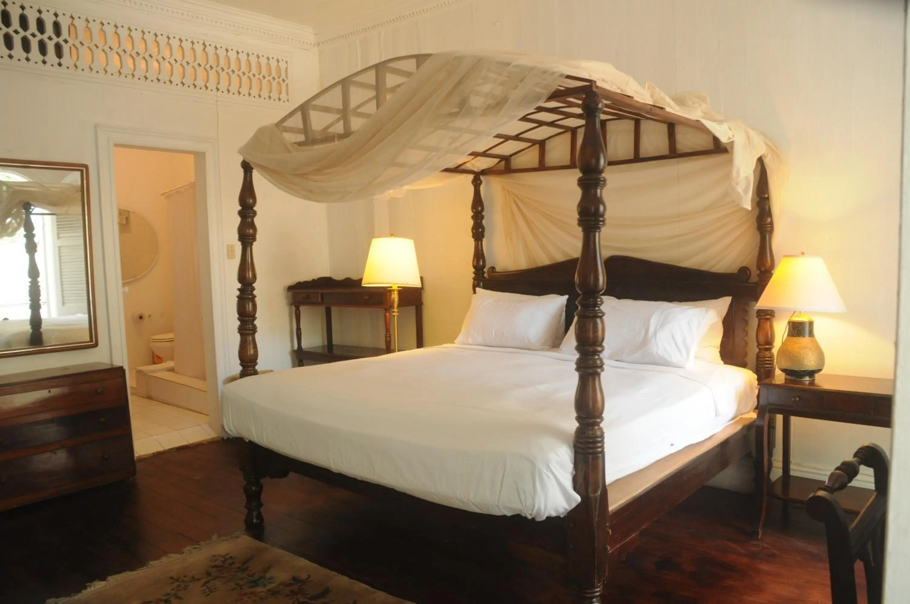 Bed in hotel florita