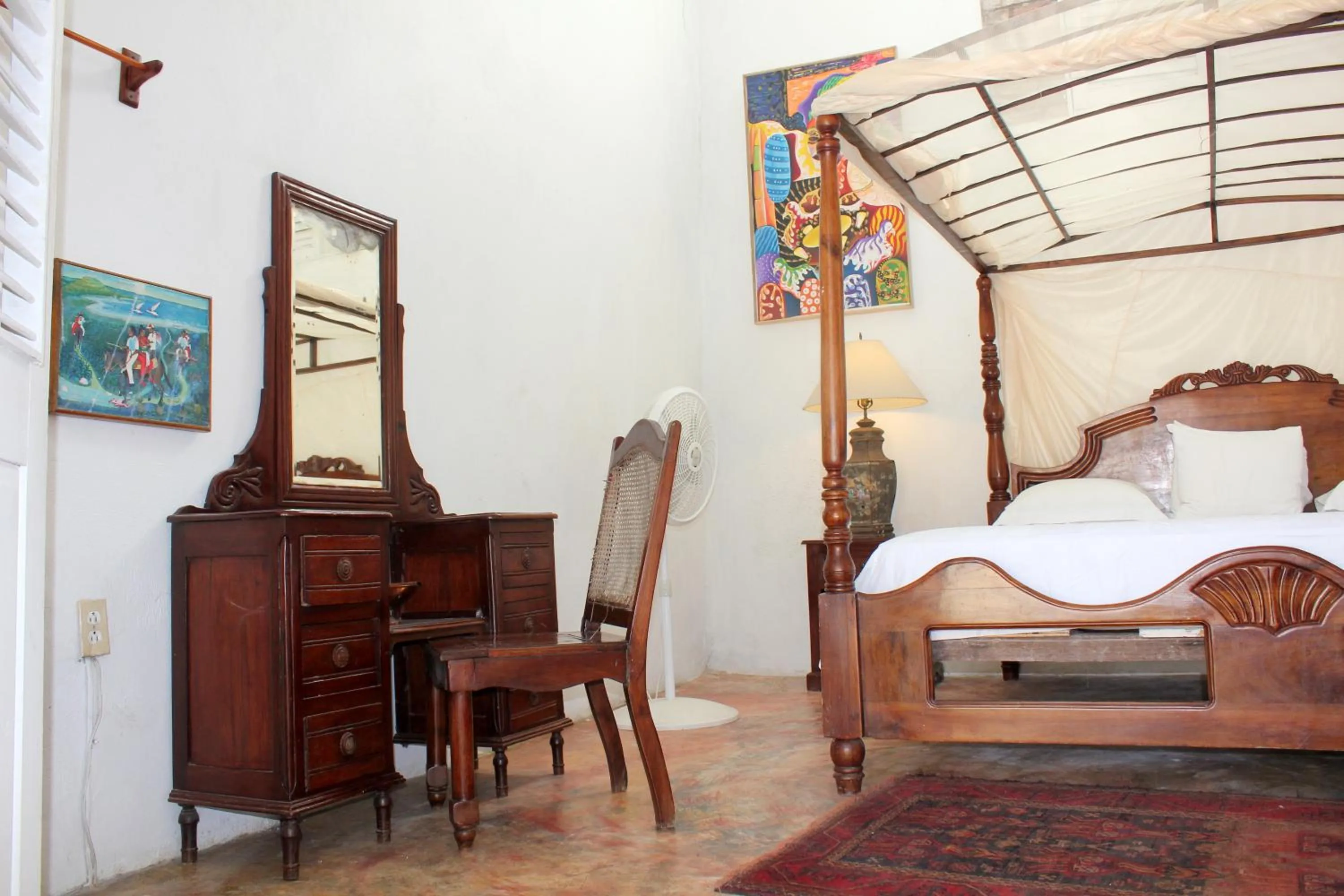 Bed in hotel florita