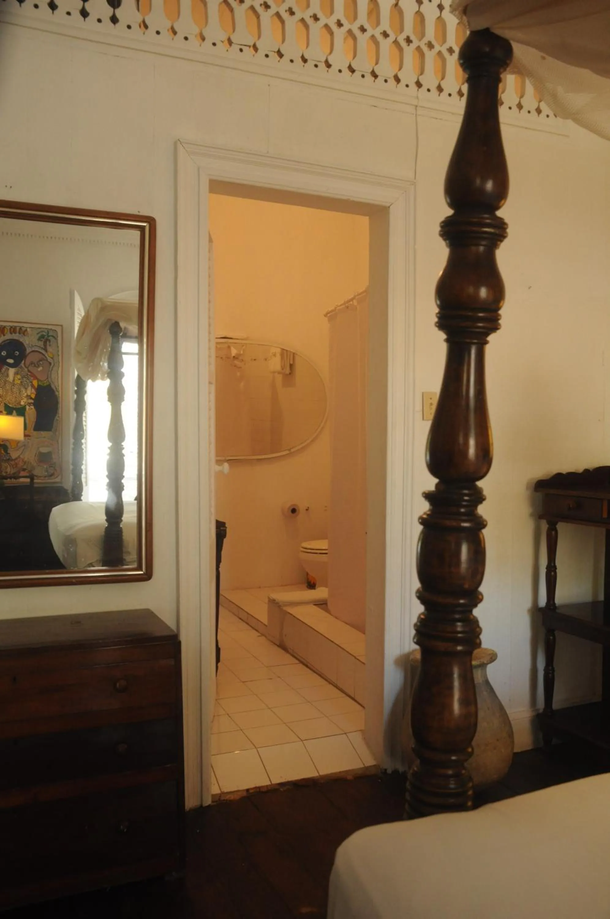 Bed in hotel florita