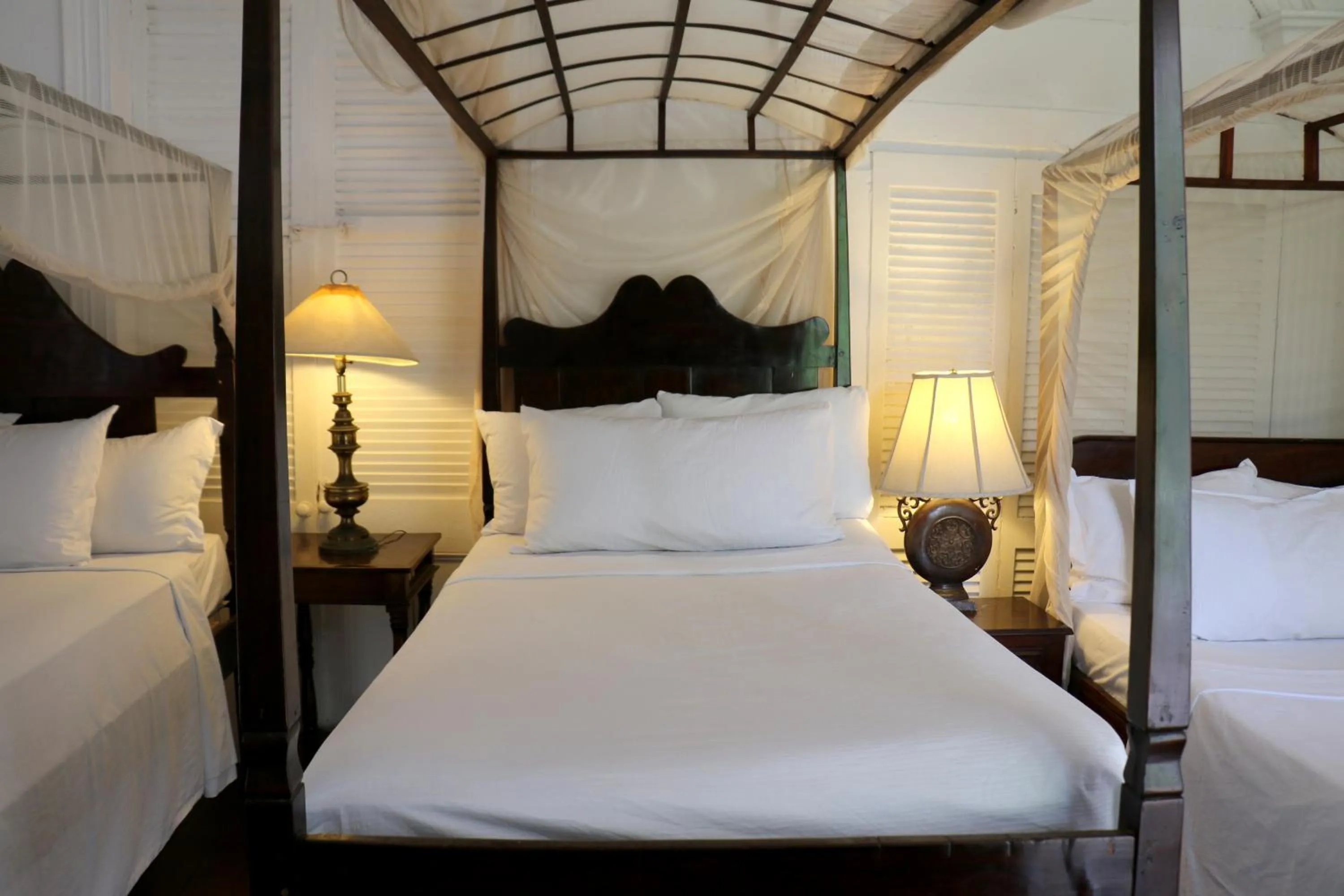 Bed in hotel florita