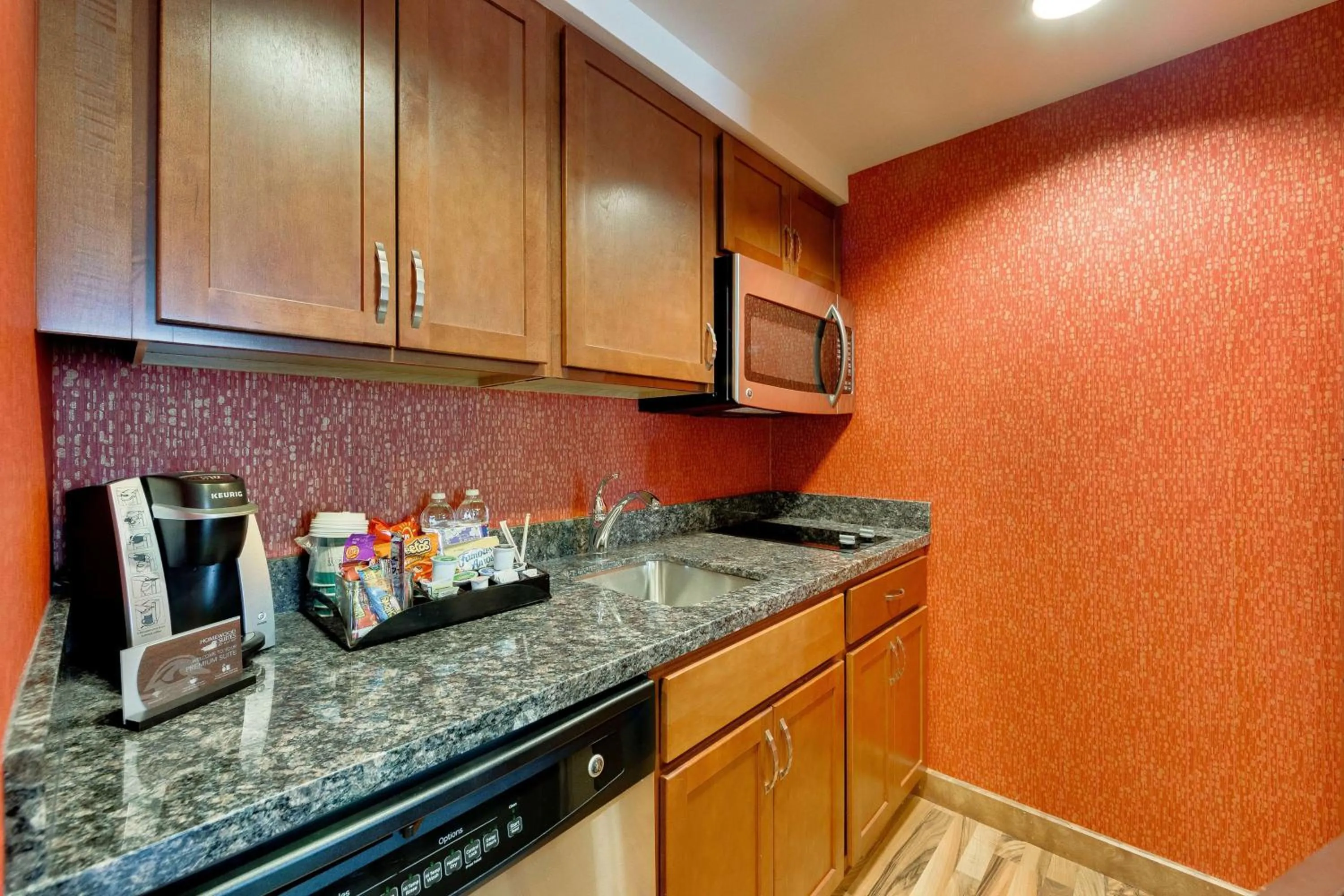 Kitchen or kitchenette in Homewood Suites by Hilton Fort Worth Medical Center