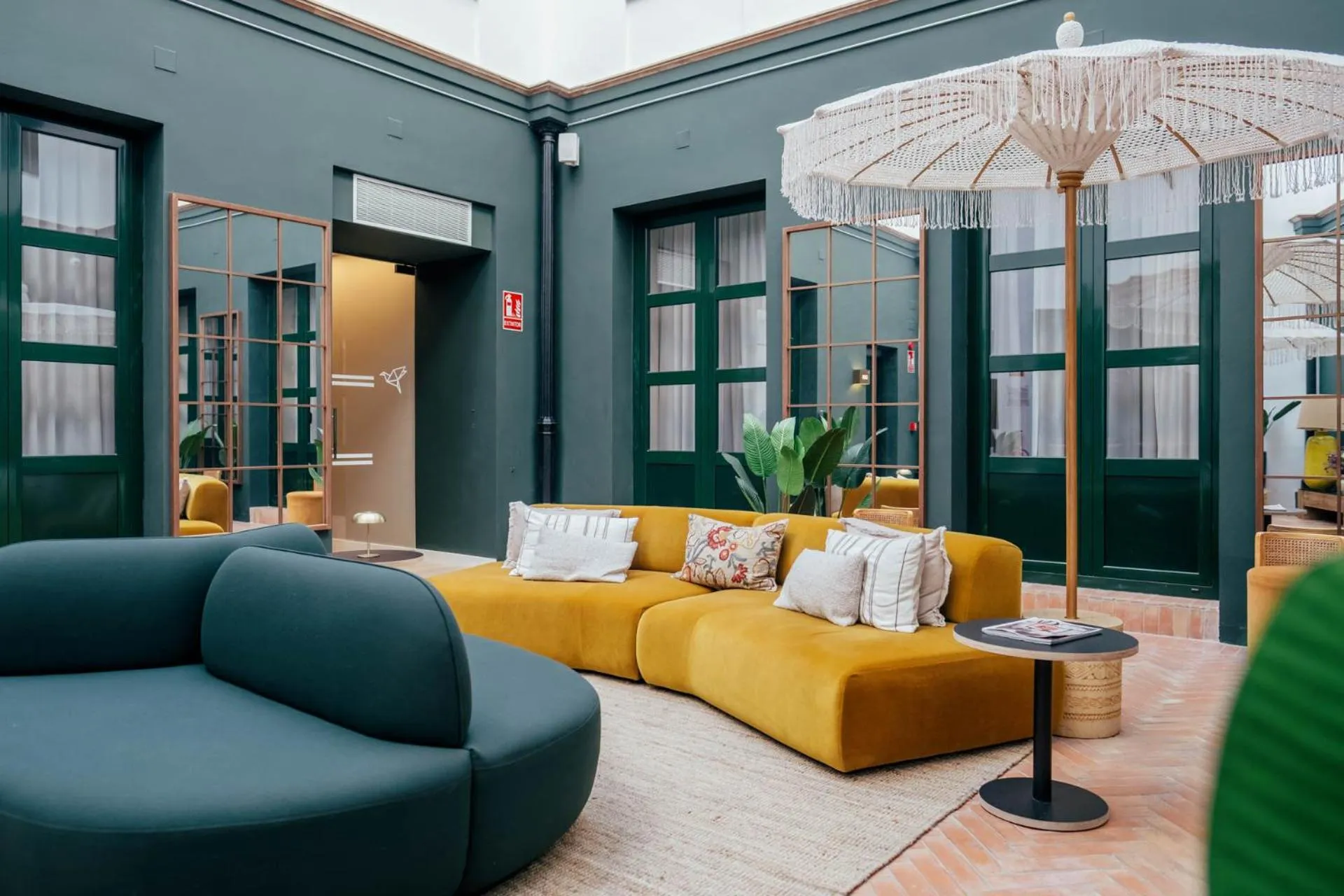 Patio in Hotel Cetina Casa de las Telas Sevilla