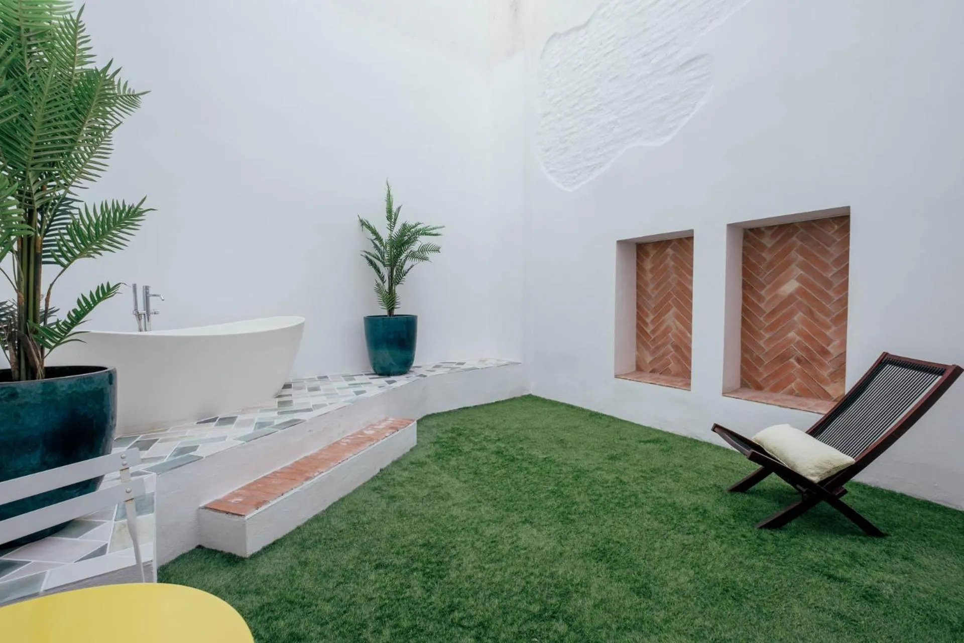 Balcony/Terrace in Hotel Cetina Casa de las Telas Sevilla