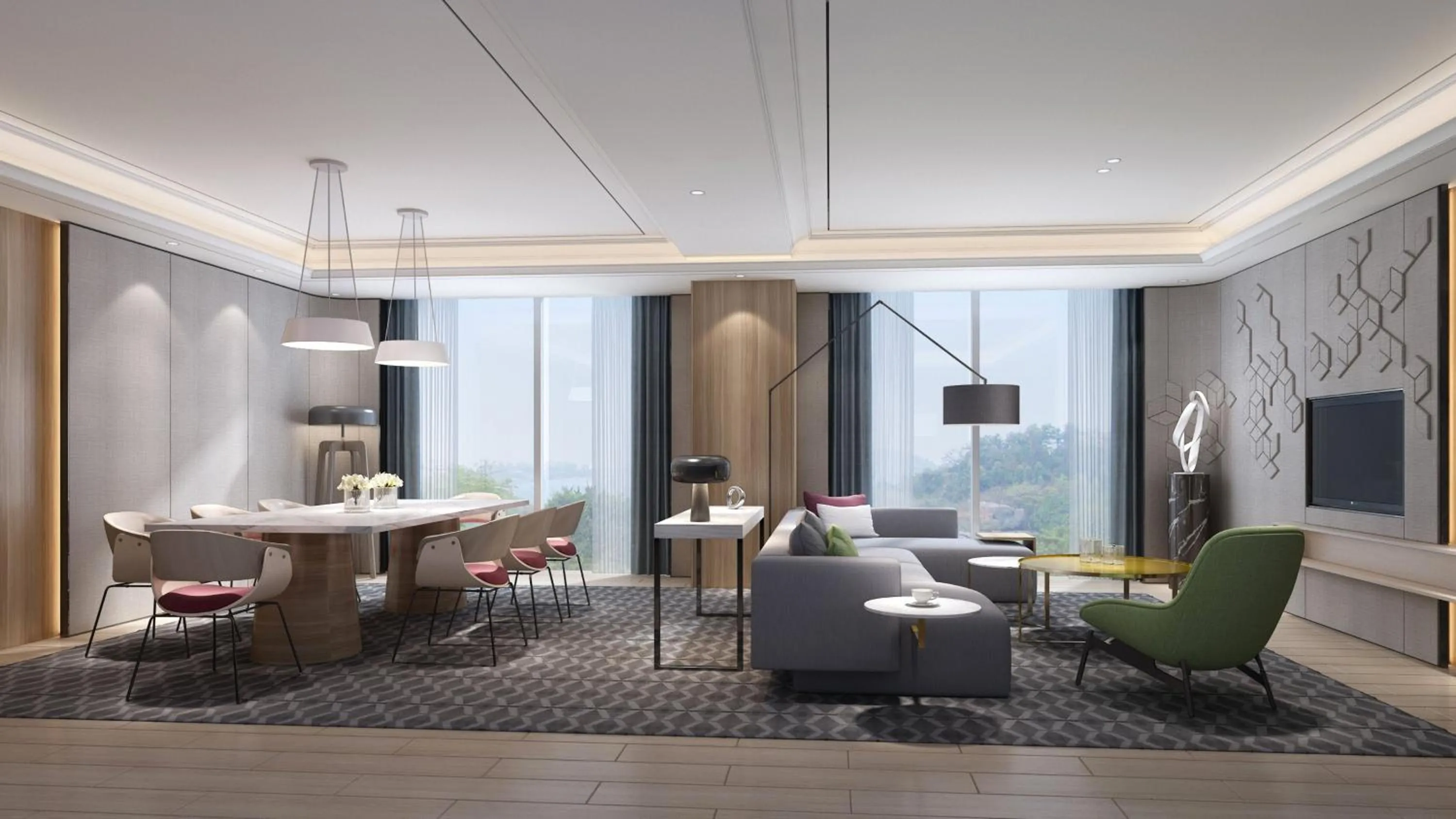 Photo of the whole room in Holiday Inn Guangzhou South Lake-an lHG Hotel