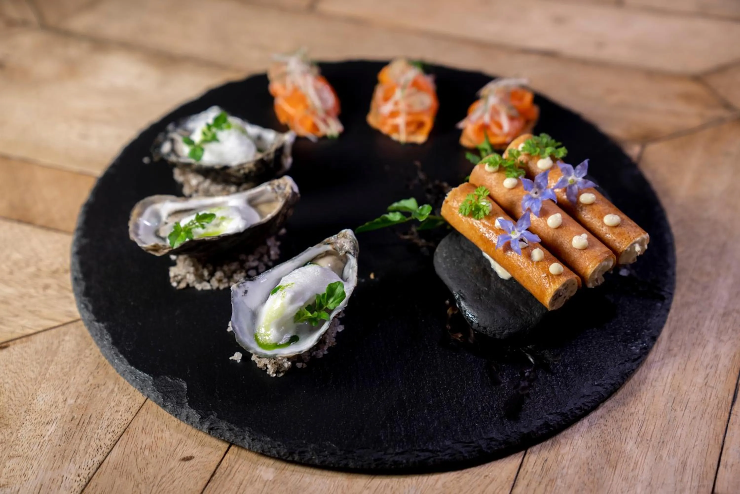 Food close-up in Wharekauhau Country Estate