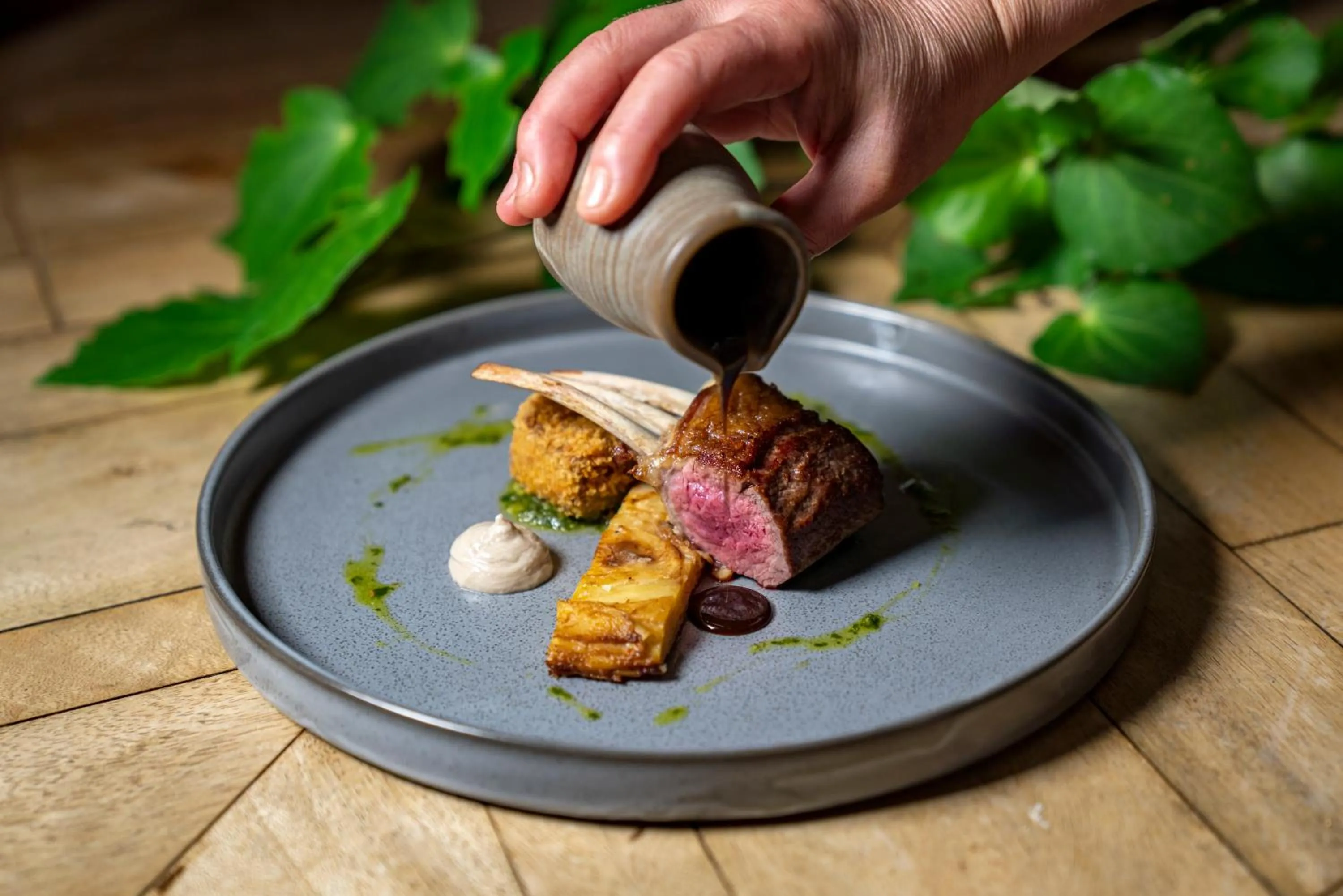 Food and drinks in Wharekauhau Country Estate