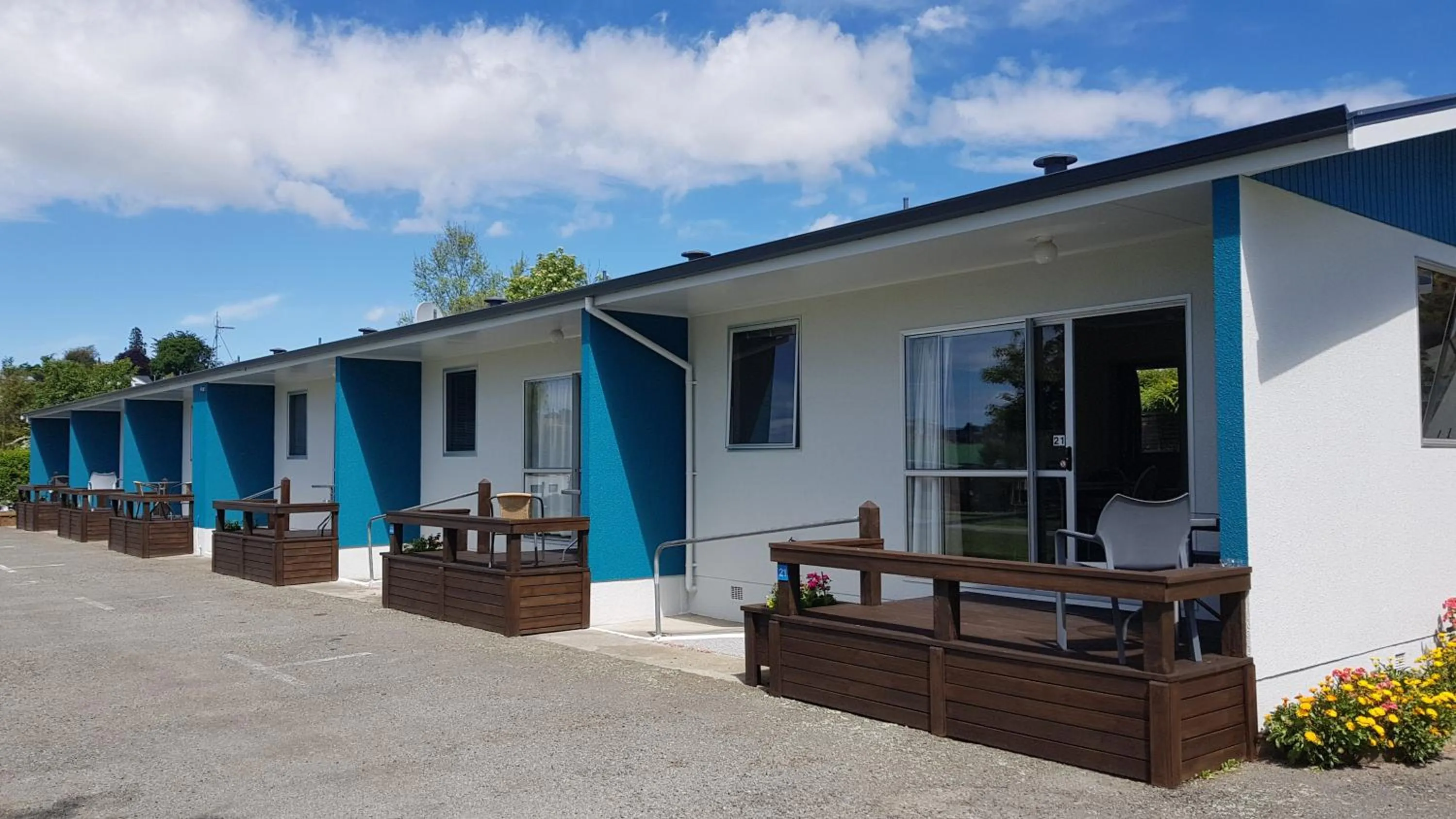 Facade/entrance in Timaru TOP 10 Holiday Park