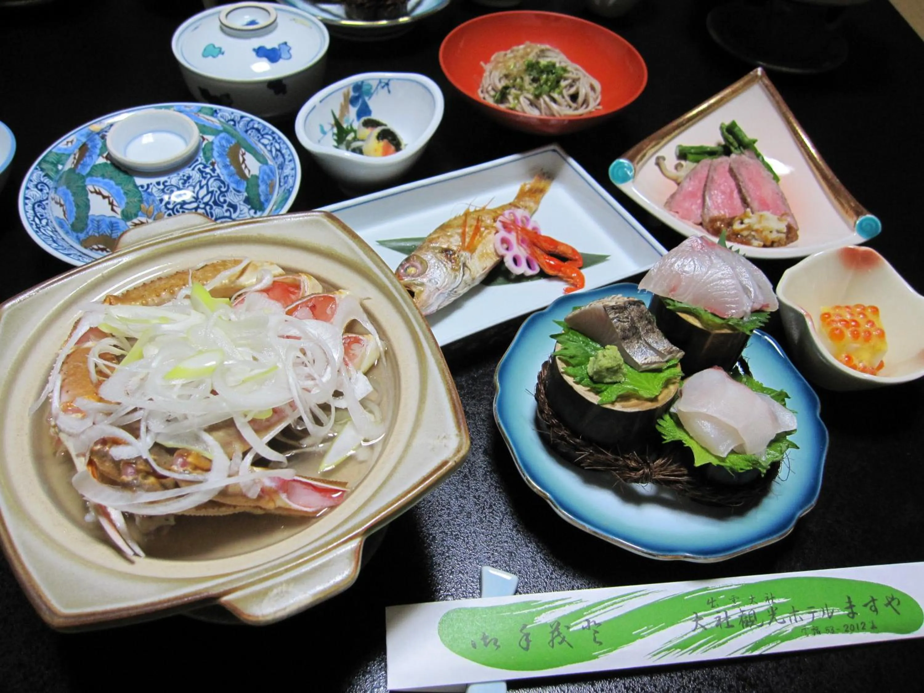 Food in Masuya Ryokan