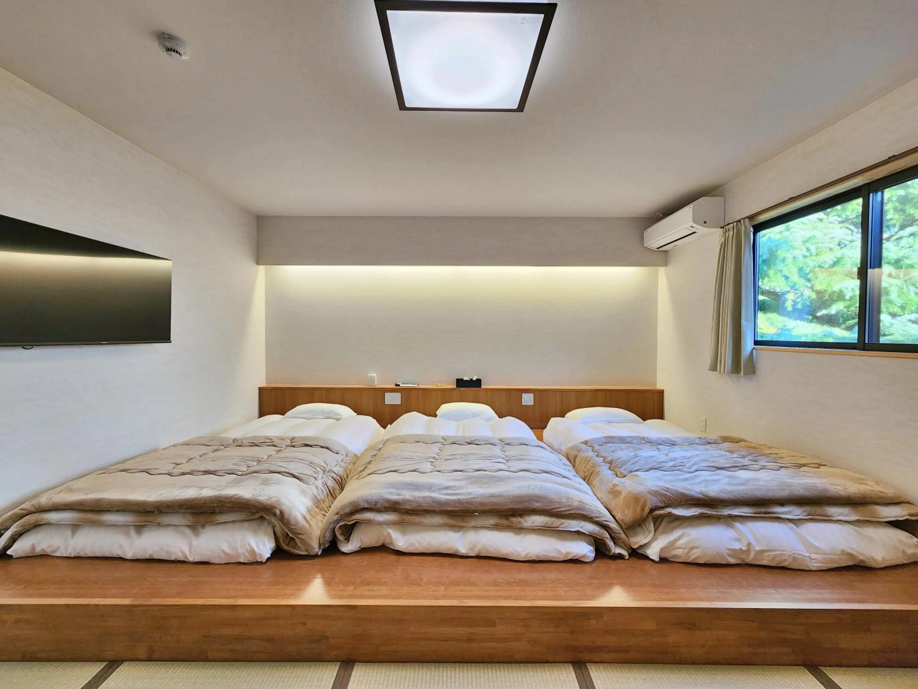 Bed in Masuya Ryokan