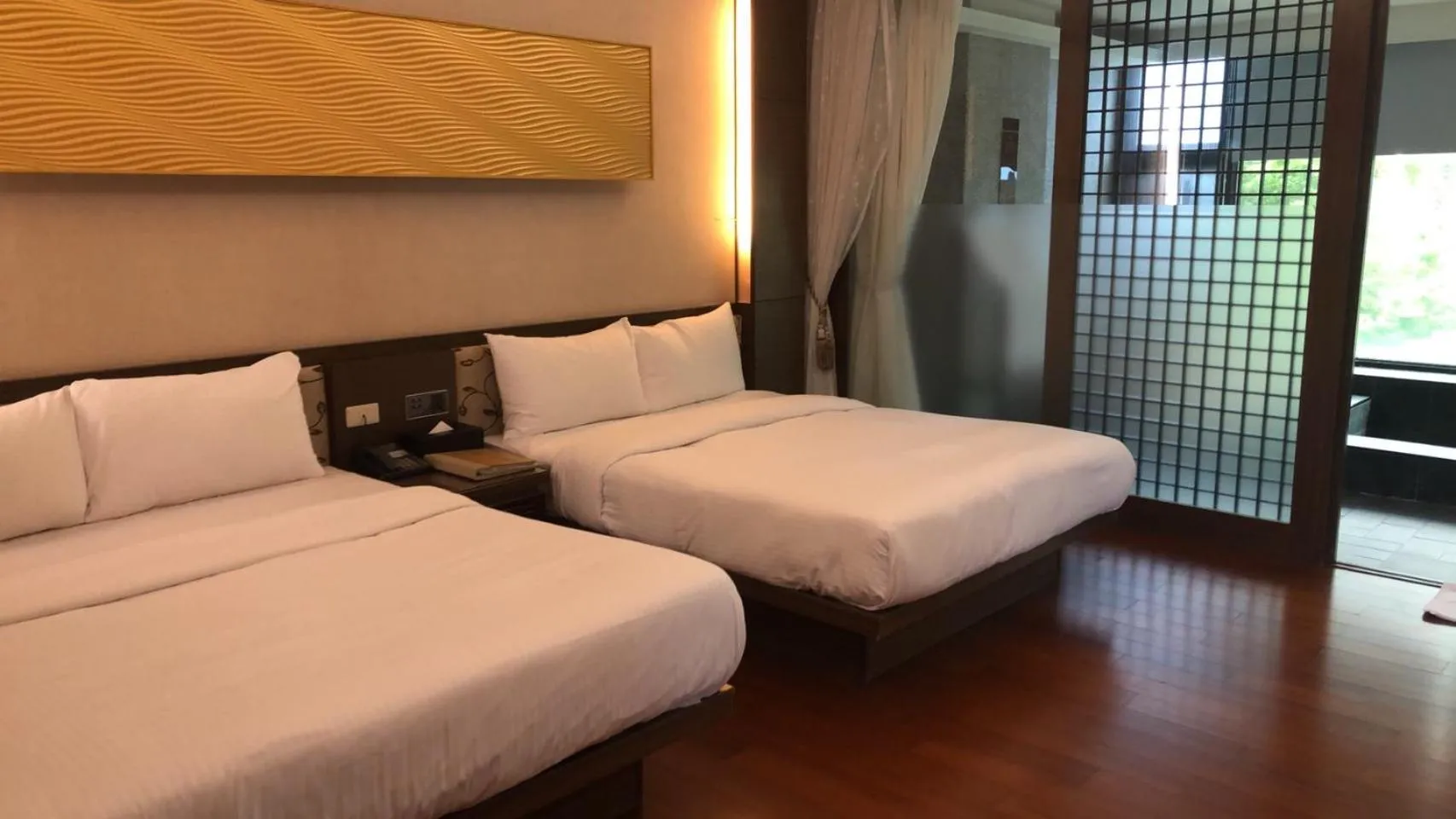 Bed in Tangyue Resort