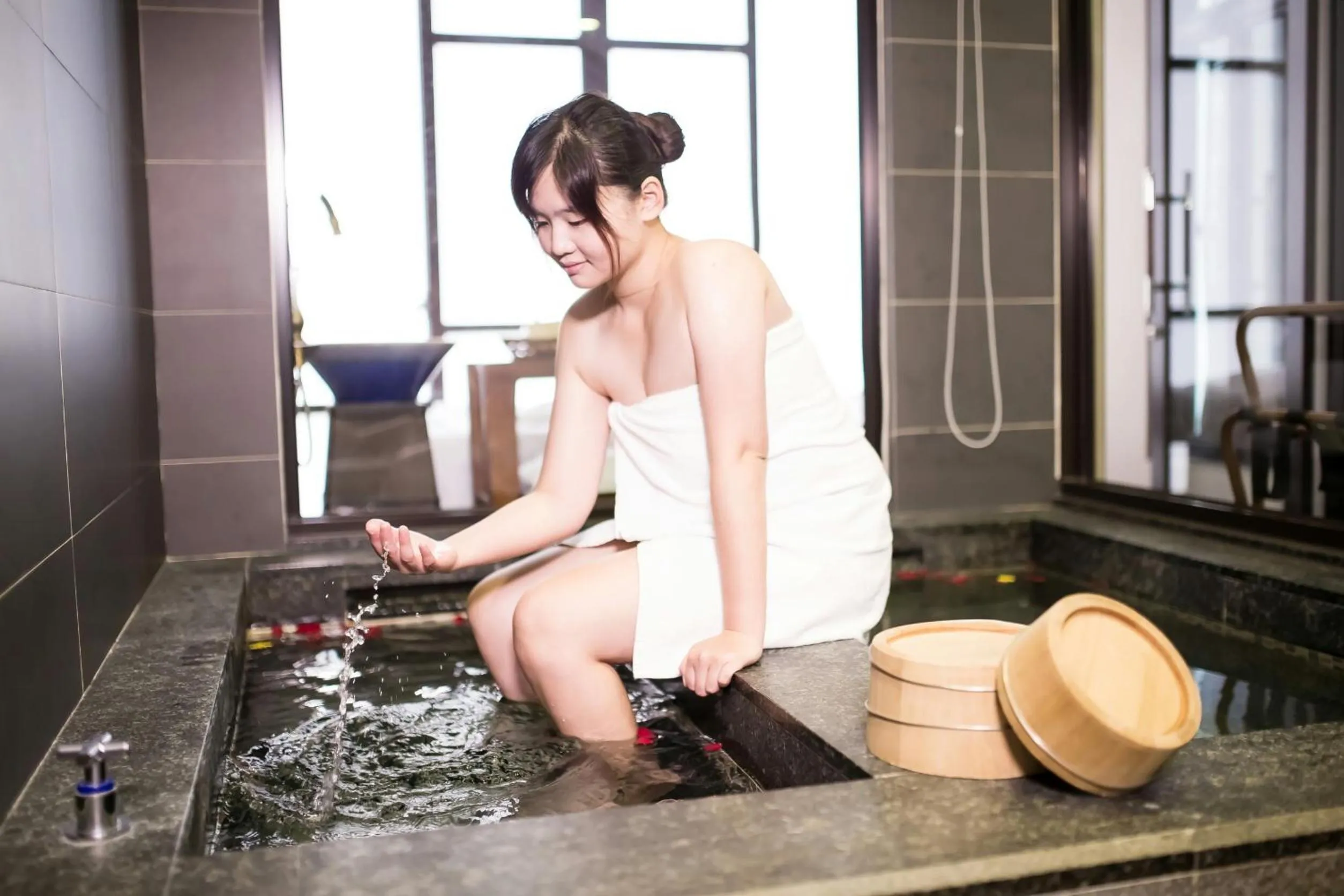 Spa and wellness centre/facilities in Tai-Yi Red Maple Resort