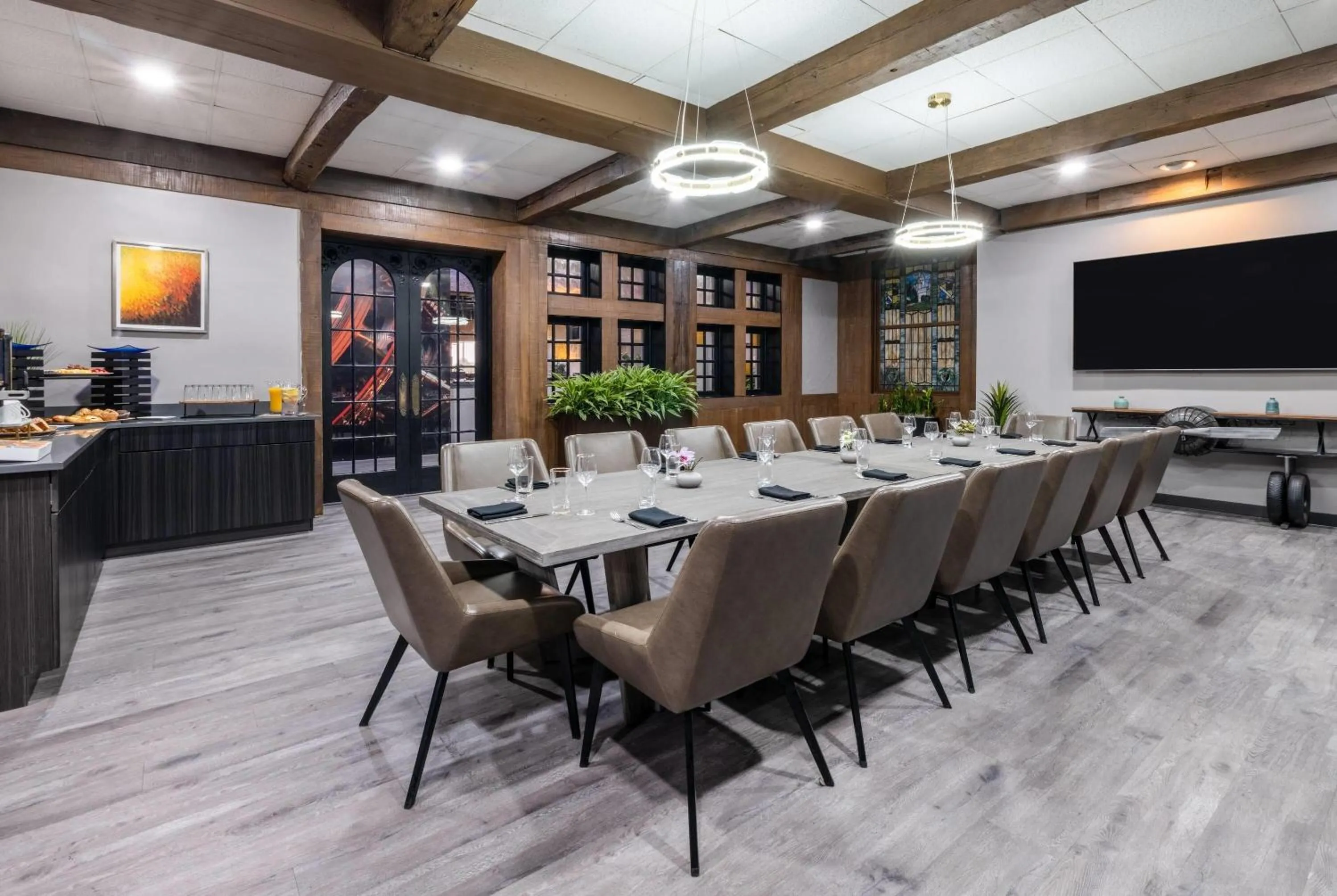 Meeting/conference room in Wyndham Indianapolis Airport