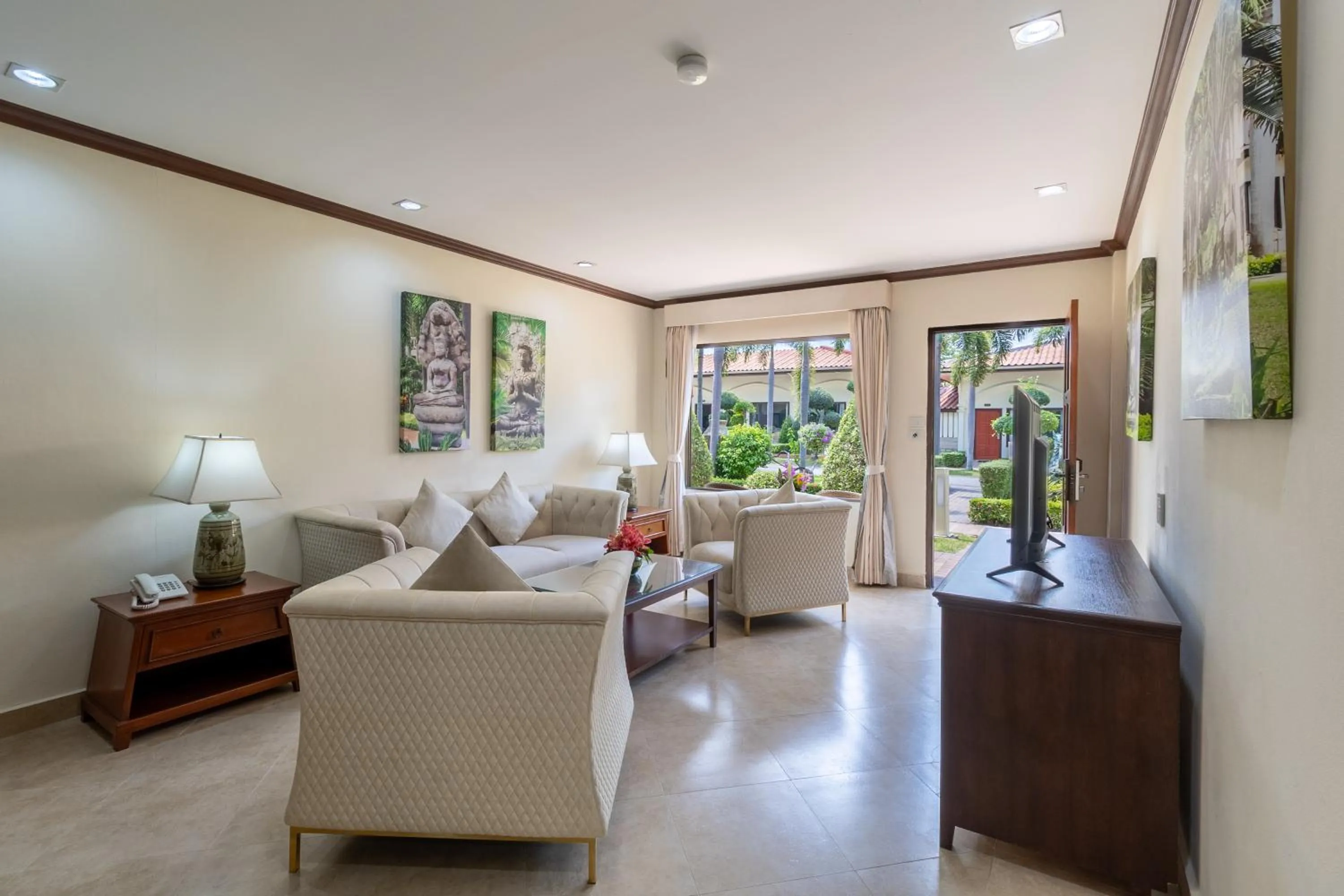 Living room in Thai Garden Resort