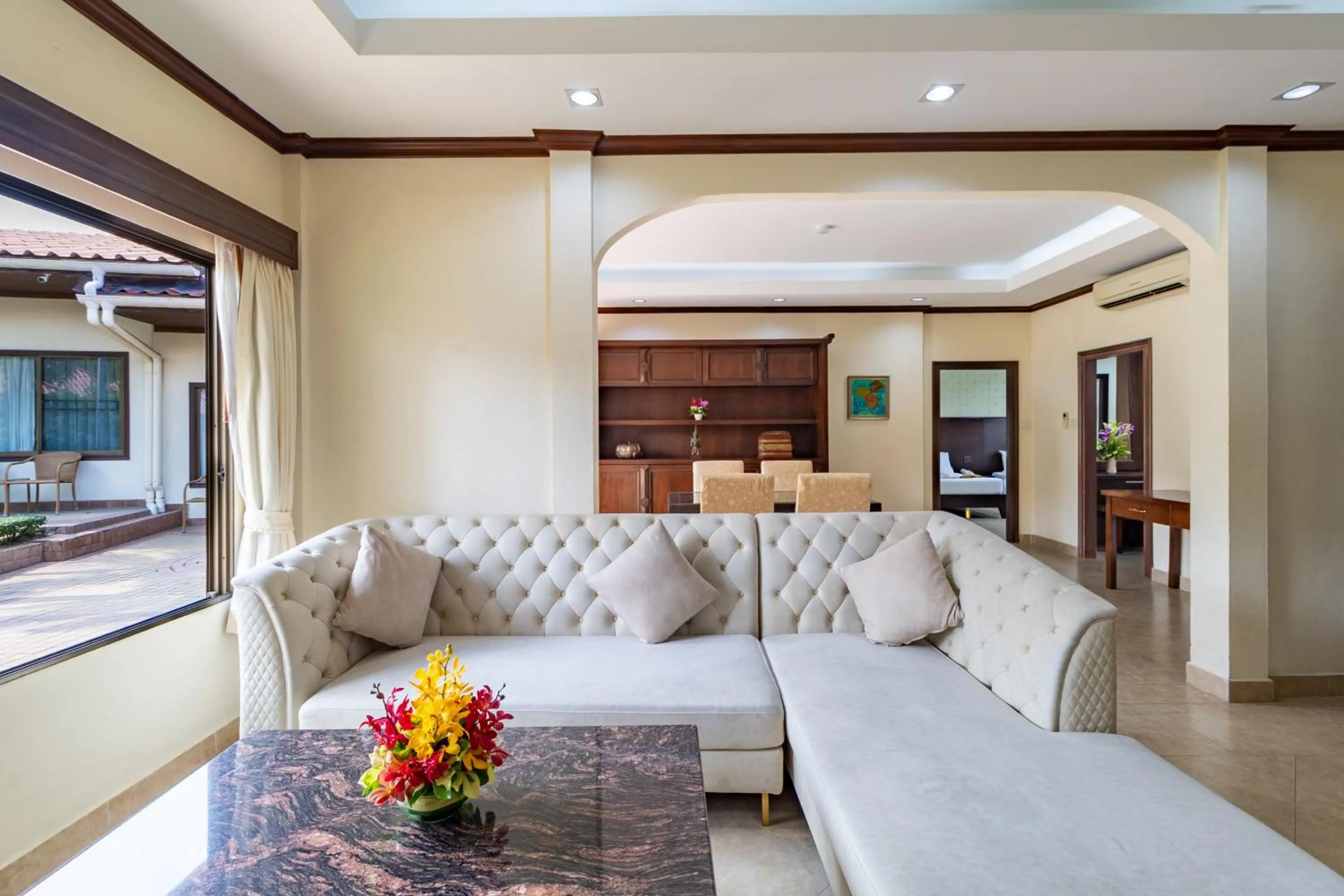 Living room in Thai Garden Resort