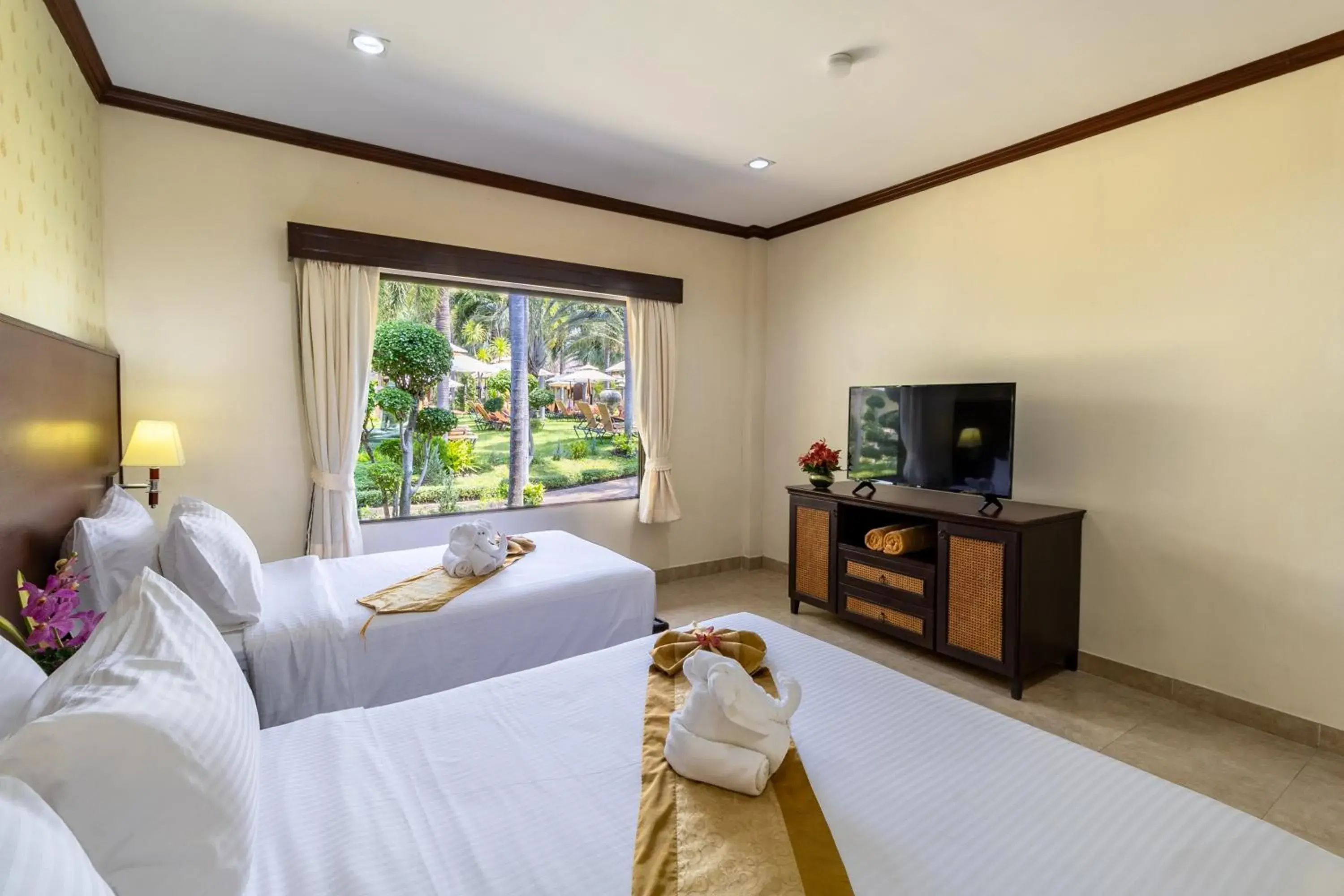 One Bedroom Apartment Twin Bed in Thai Garden Resort One Bedroom Apartment Twin Bed in Thai Garden Resort