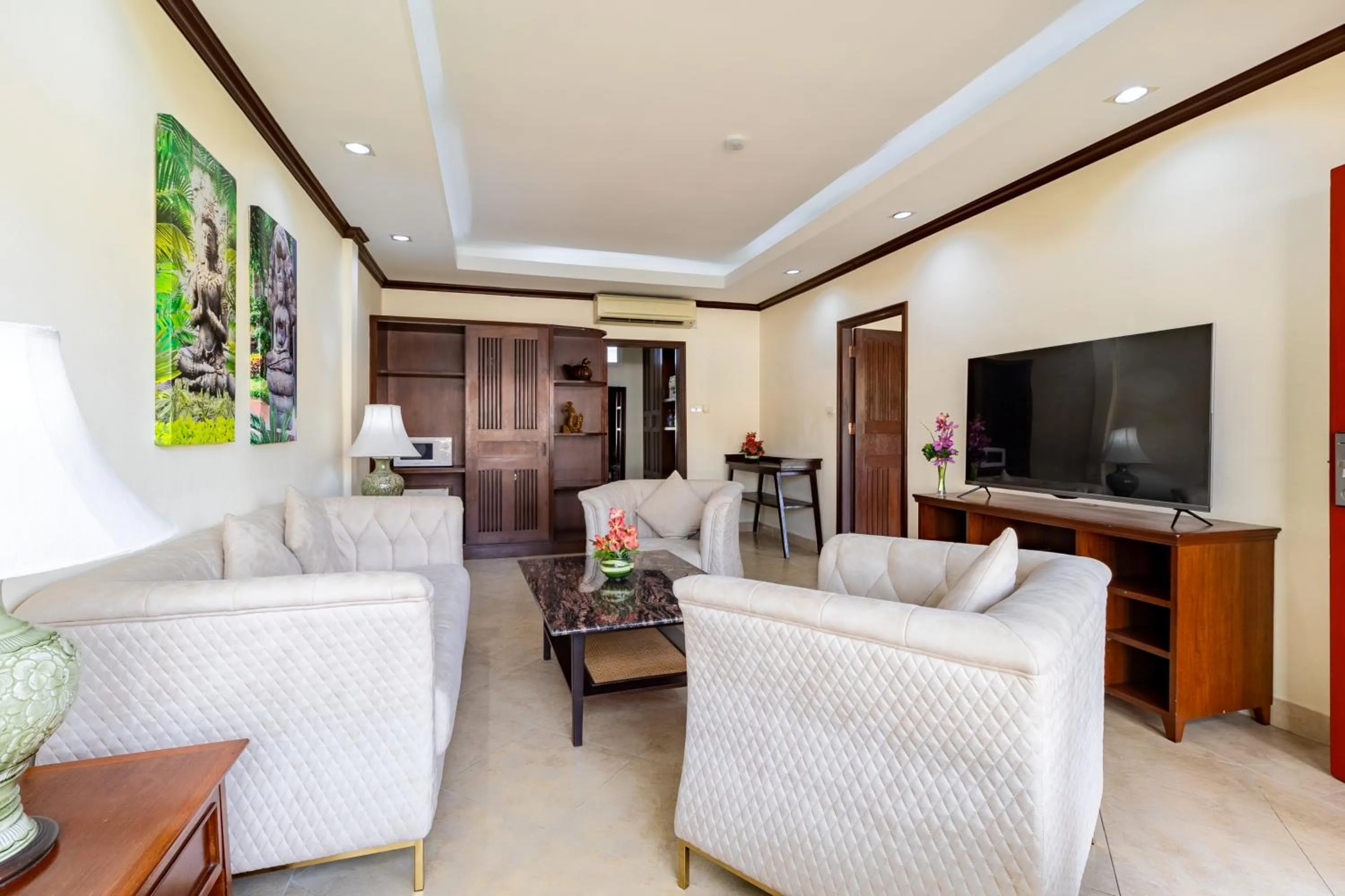 Living room in Thai Garden Resort