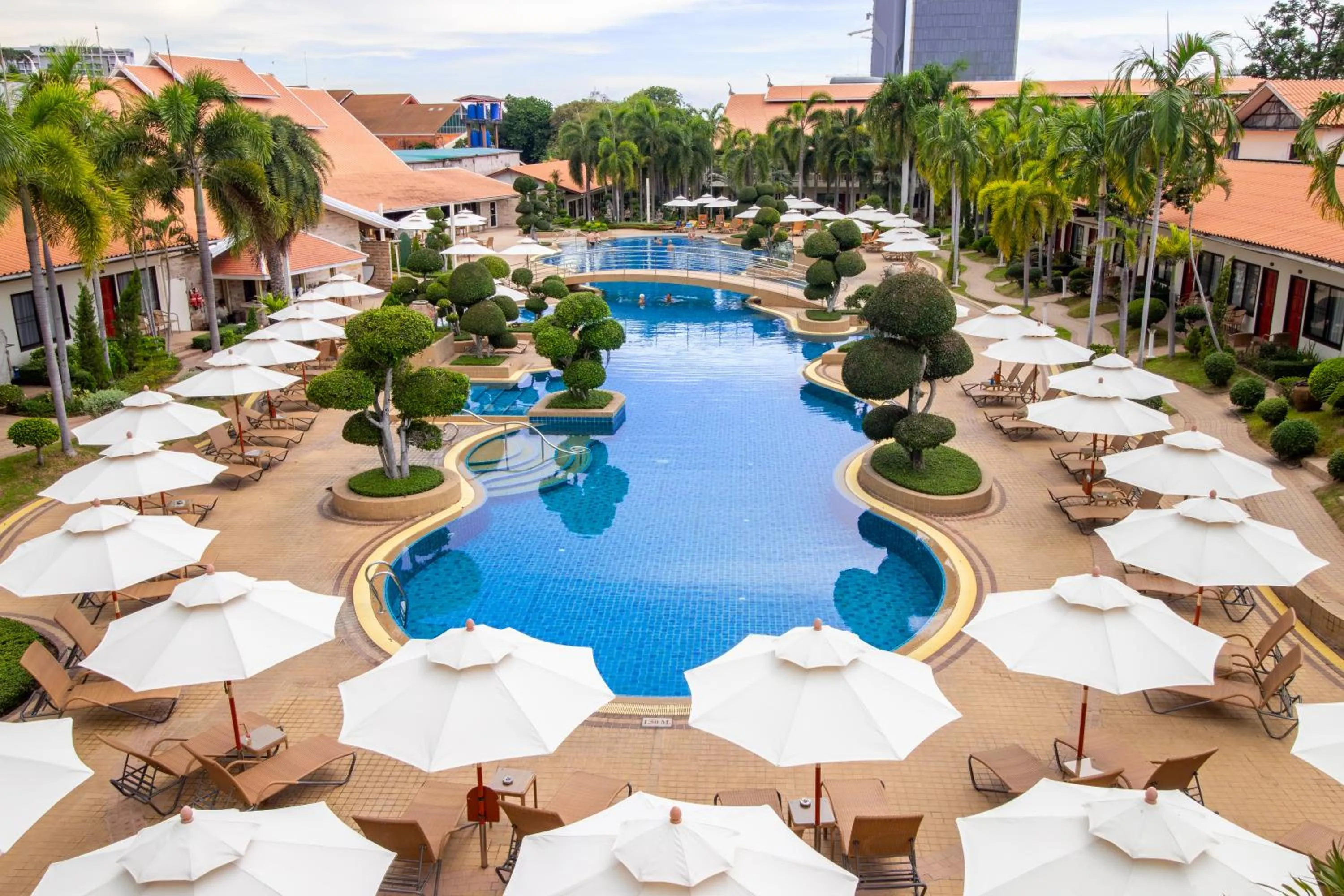 Swimming pool in Thai Garden Resort
