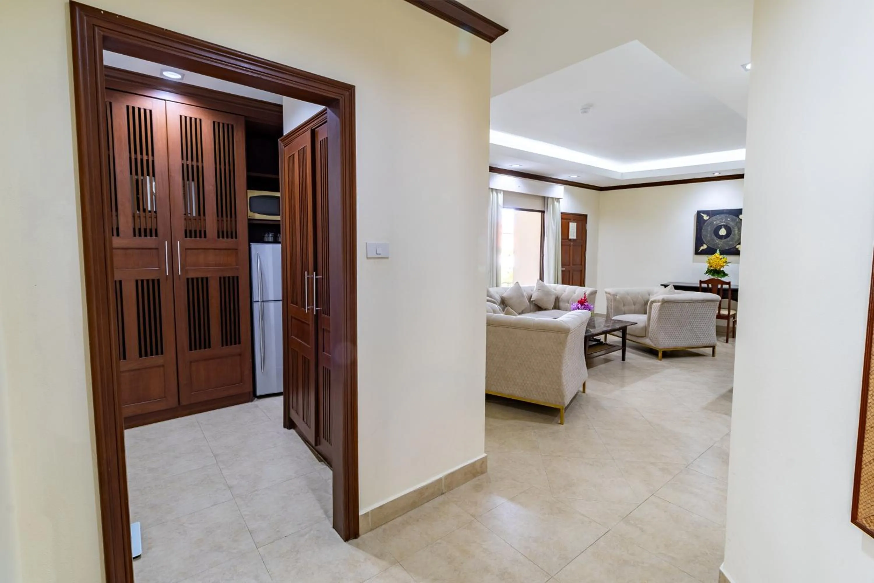 Seating area in Thai Garden Resort