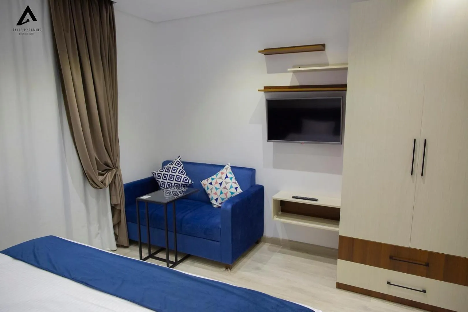 Bed in Elite Pyramids Boutique Hotel