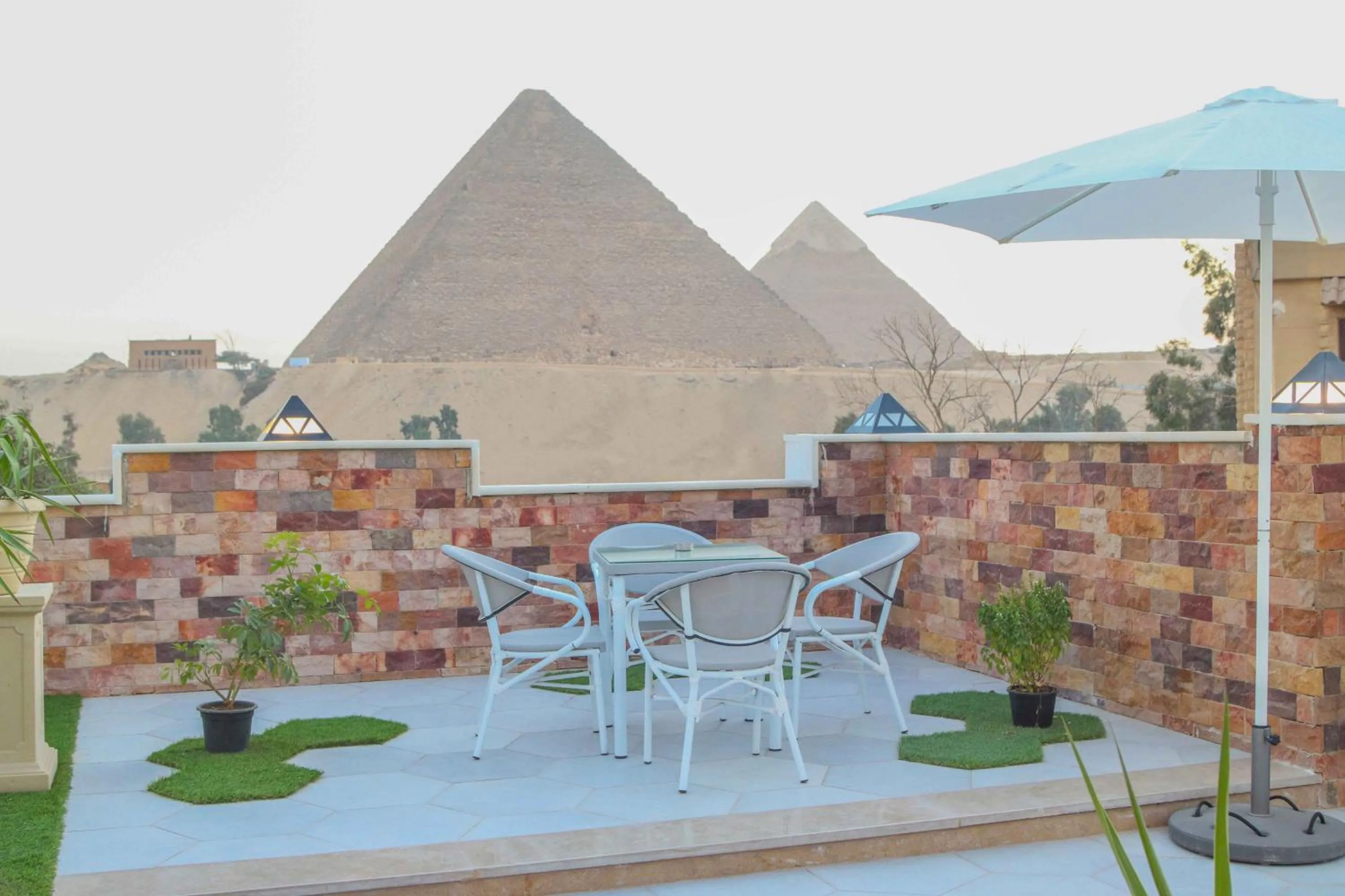 Property building in Elite Pyramids Boutique Hotel