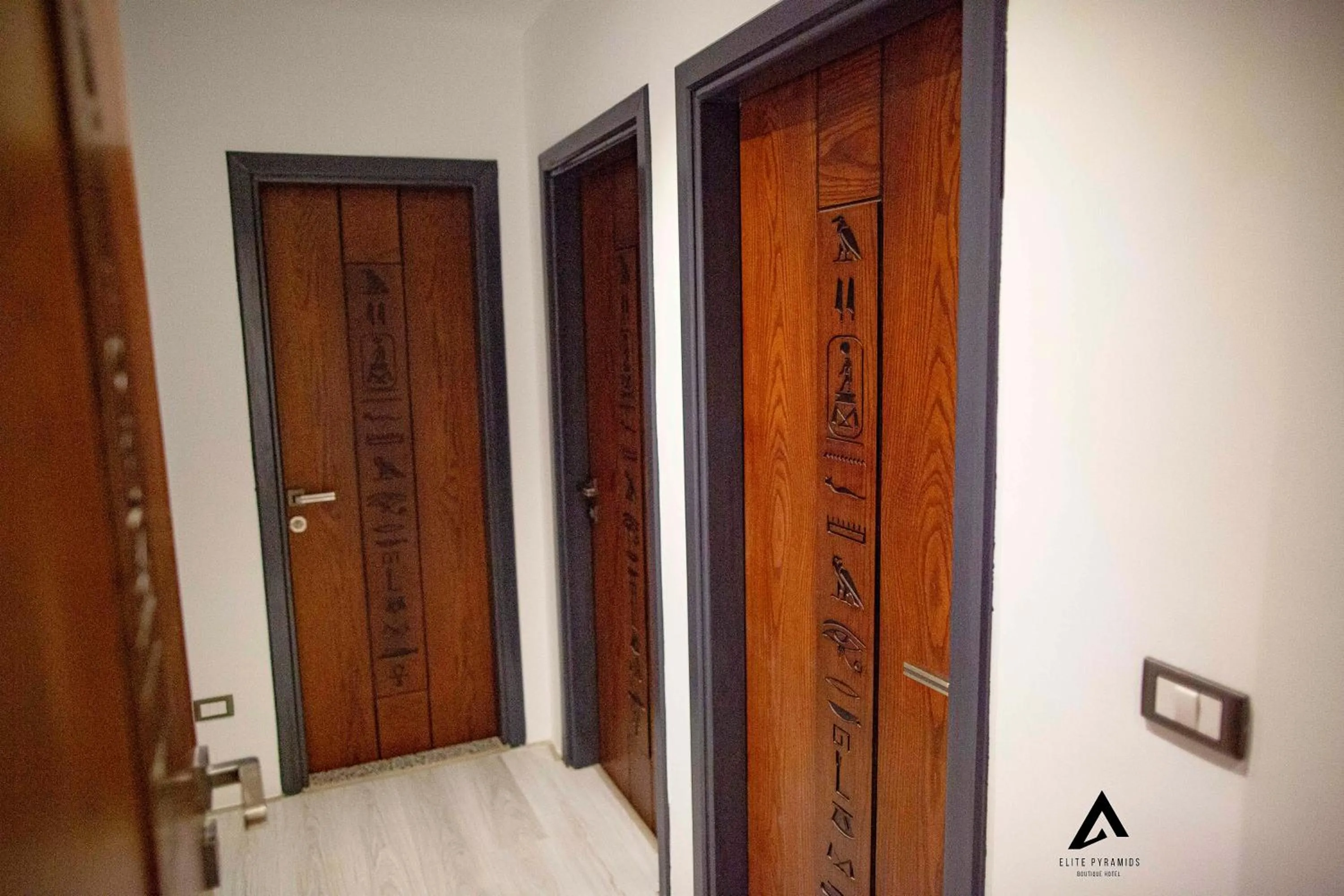 Property building in Elite Pyramids Boutique Hotel